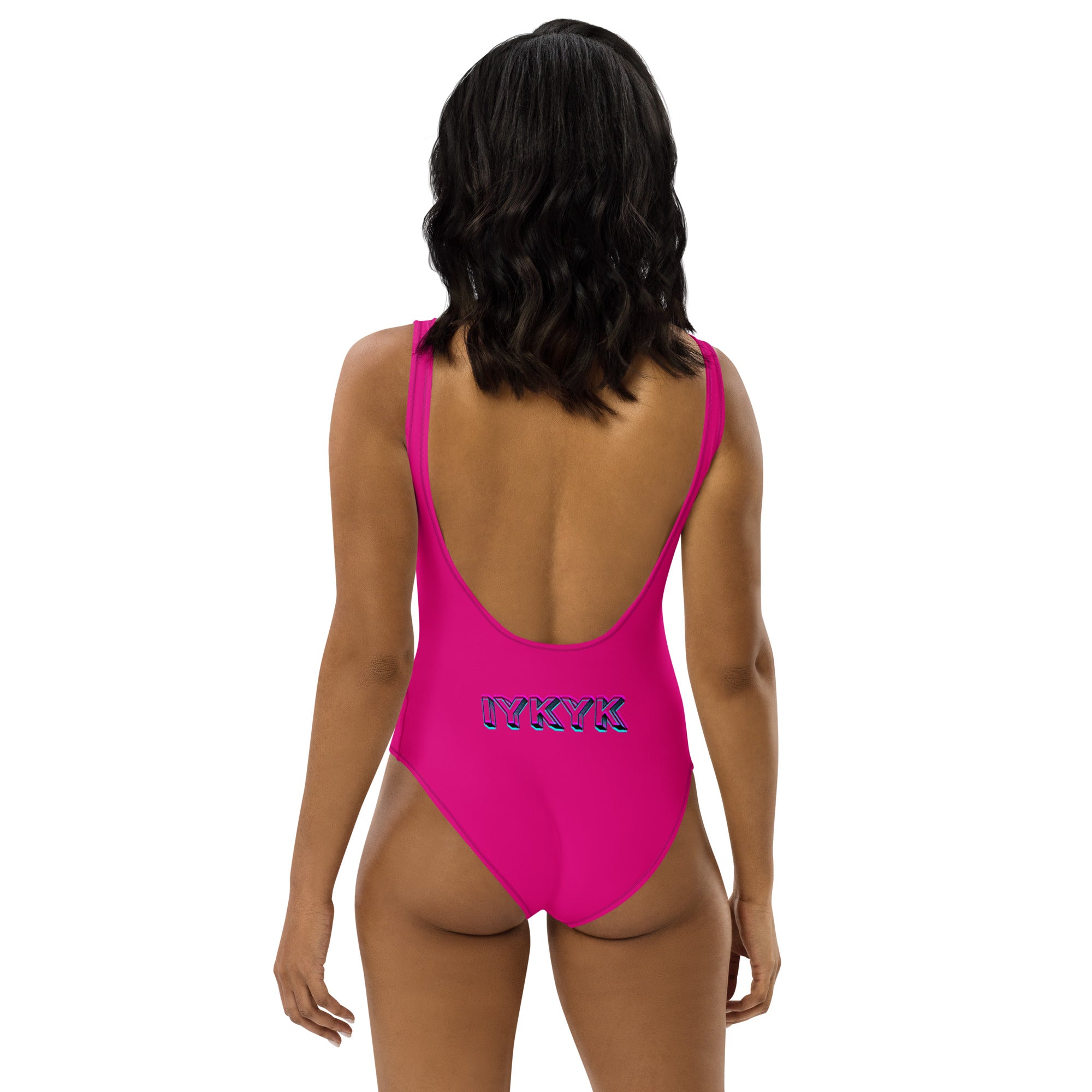 IYKYK pink - One-Piece Swimsuit