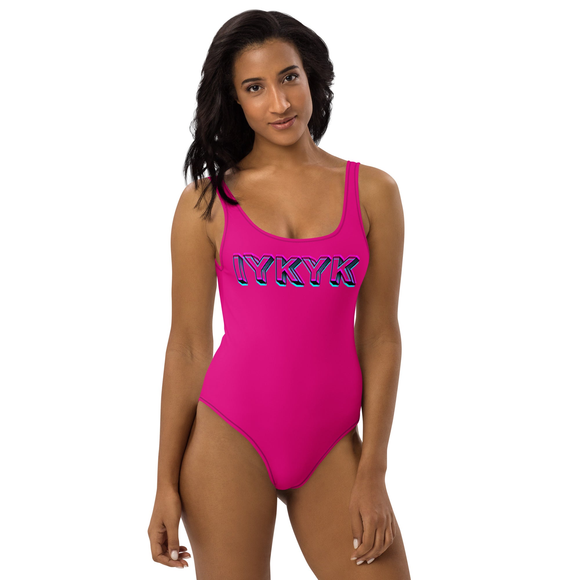 IYKYK pink - One-Piece Swimsuit