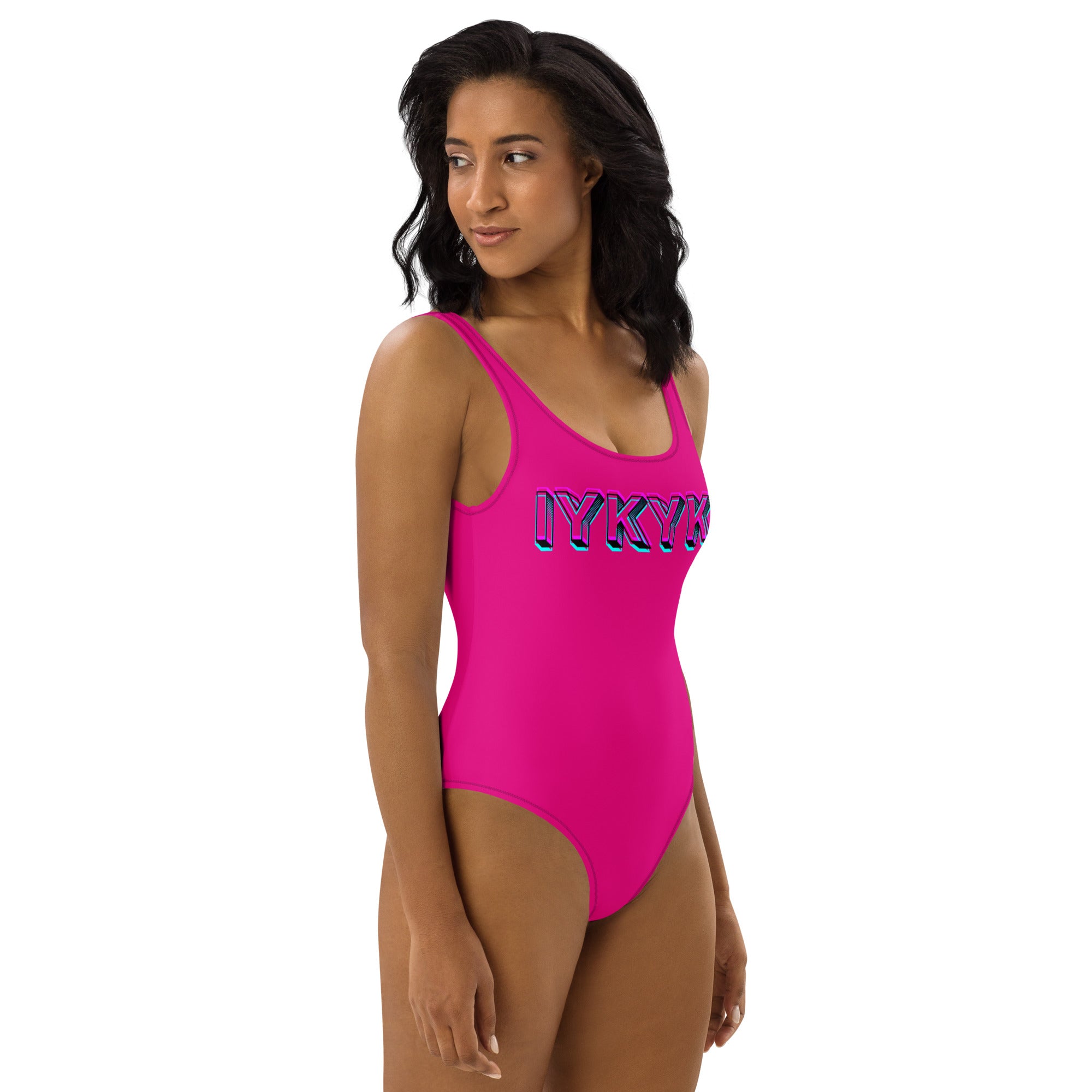 IYKYK pink - One-Piece Swimsuit