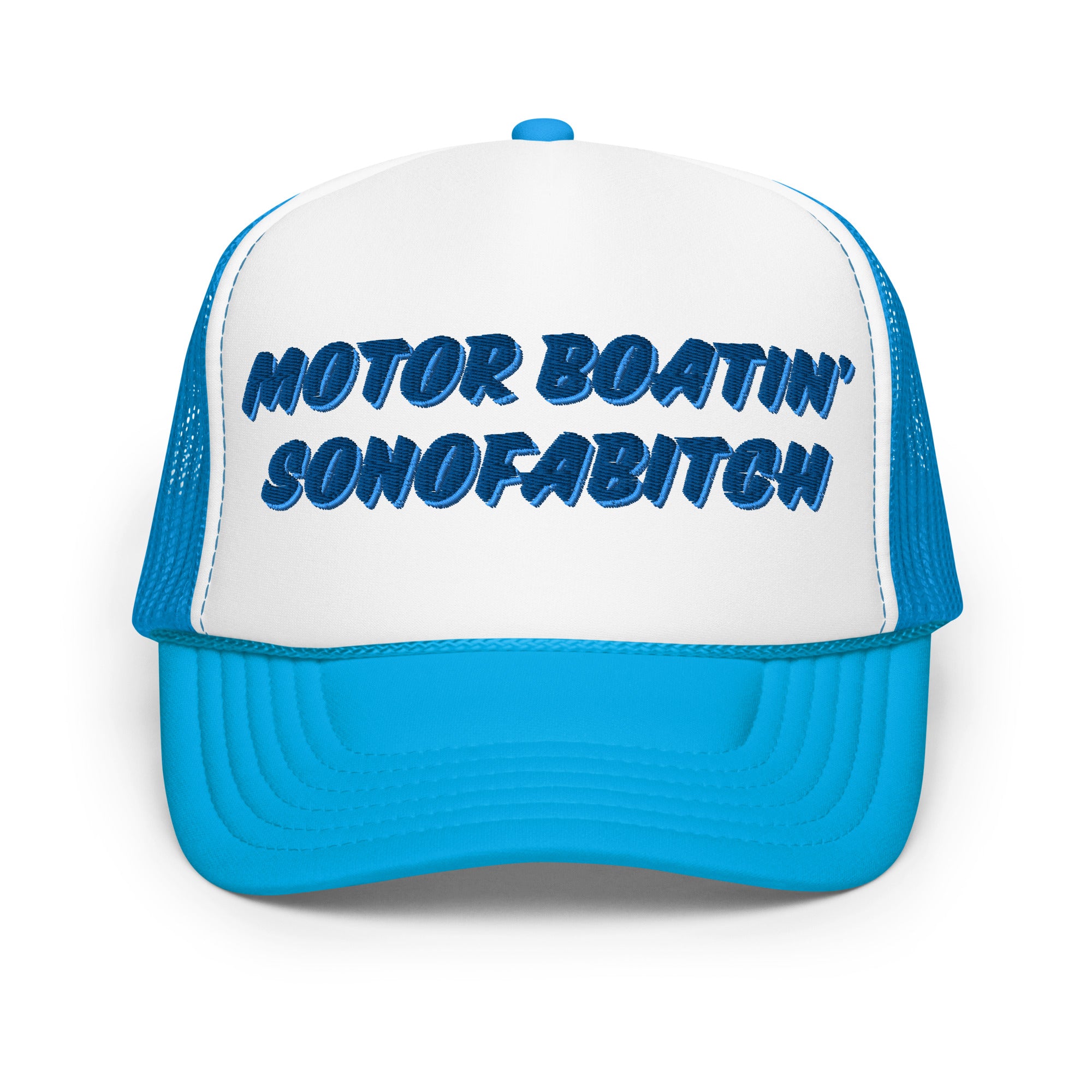 Motor Boatin' - Foam trucker hat