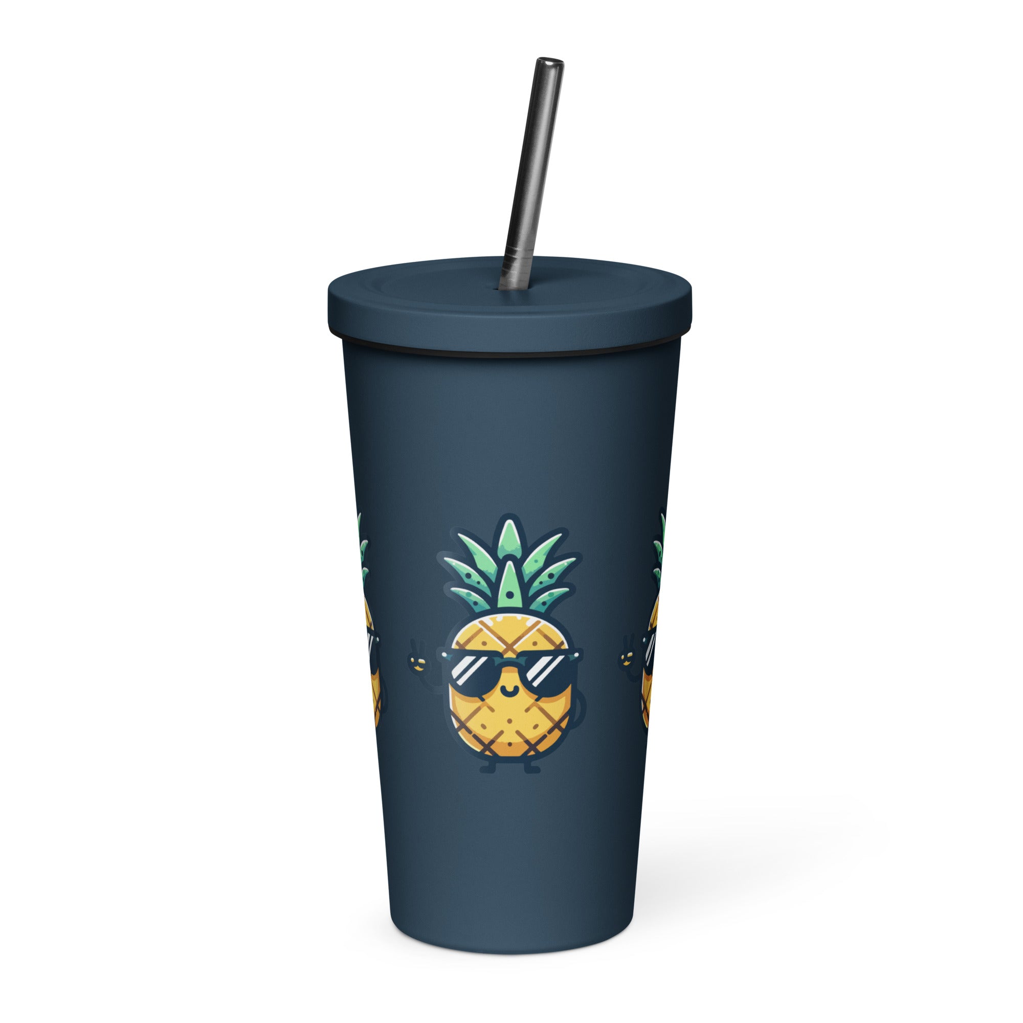 Flirt - Insulated tumbler with a straw