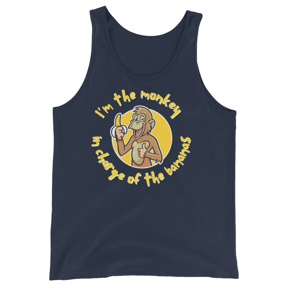 Monkey in Charge - Men's Tank Top