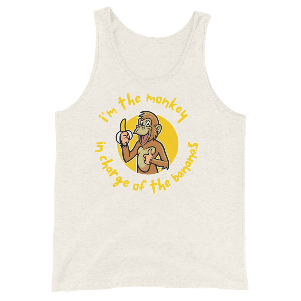 Monkey in Charge - Men's Tank Top