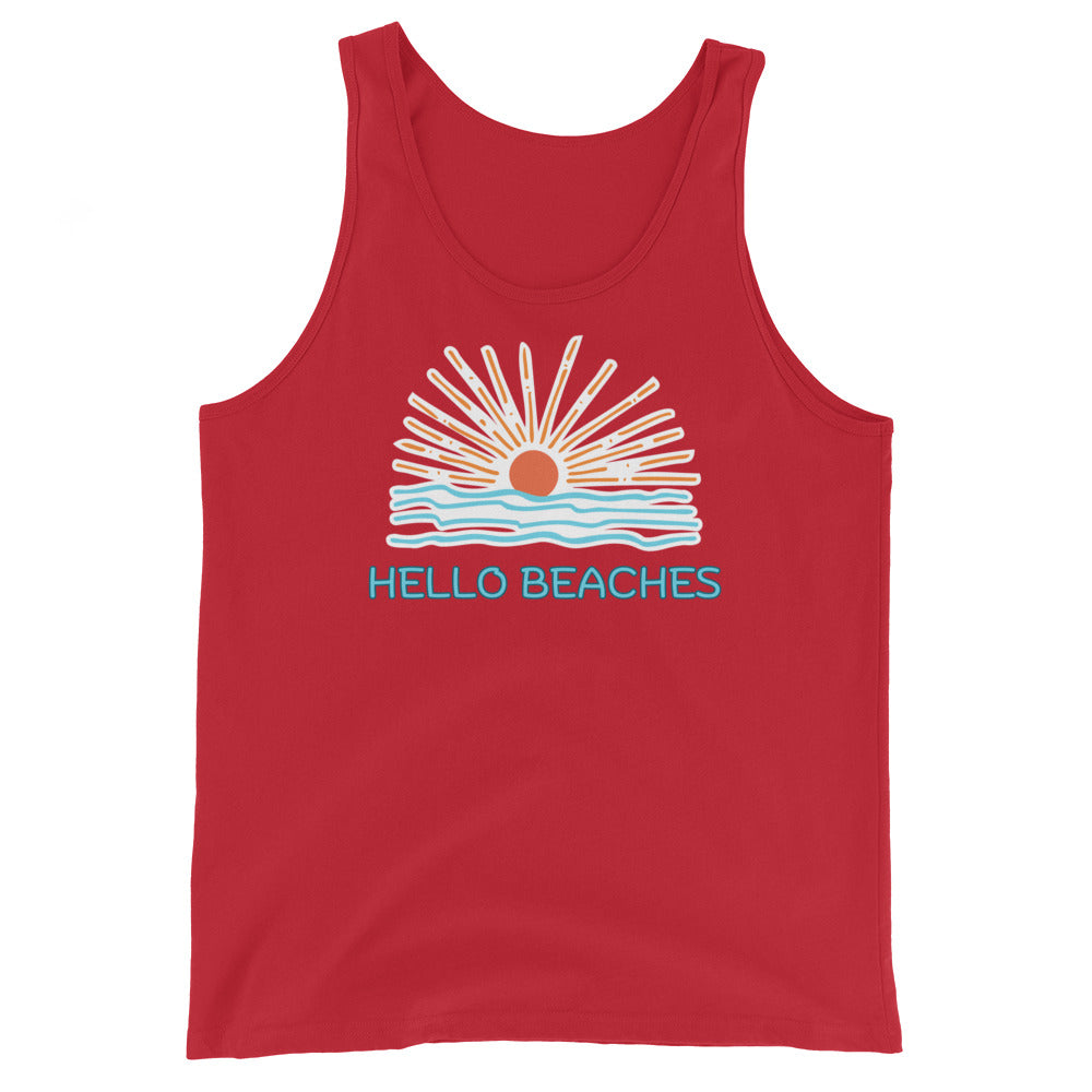 Hello beaches - Men's Tank Top