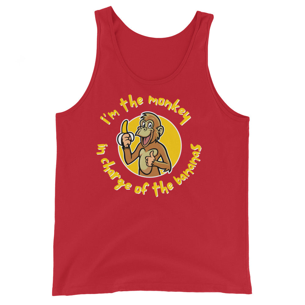 Monkey in Charge - Men's Tank Top