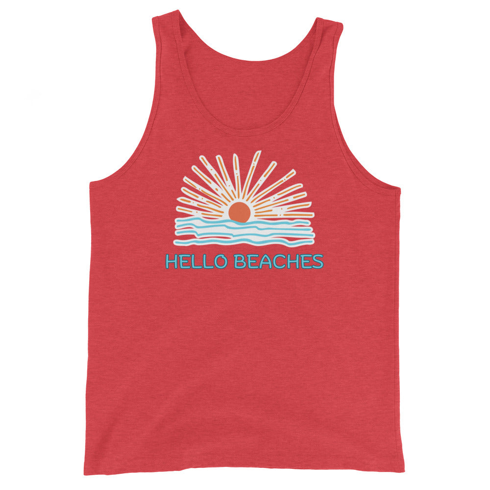 Hello beaches - Men's Tank Top