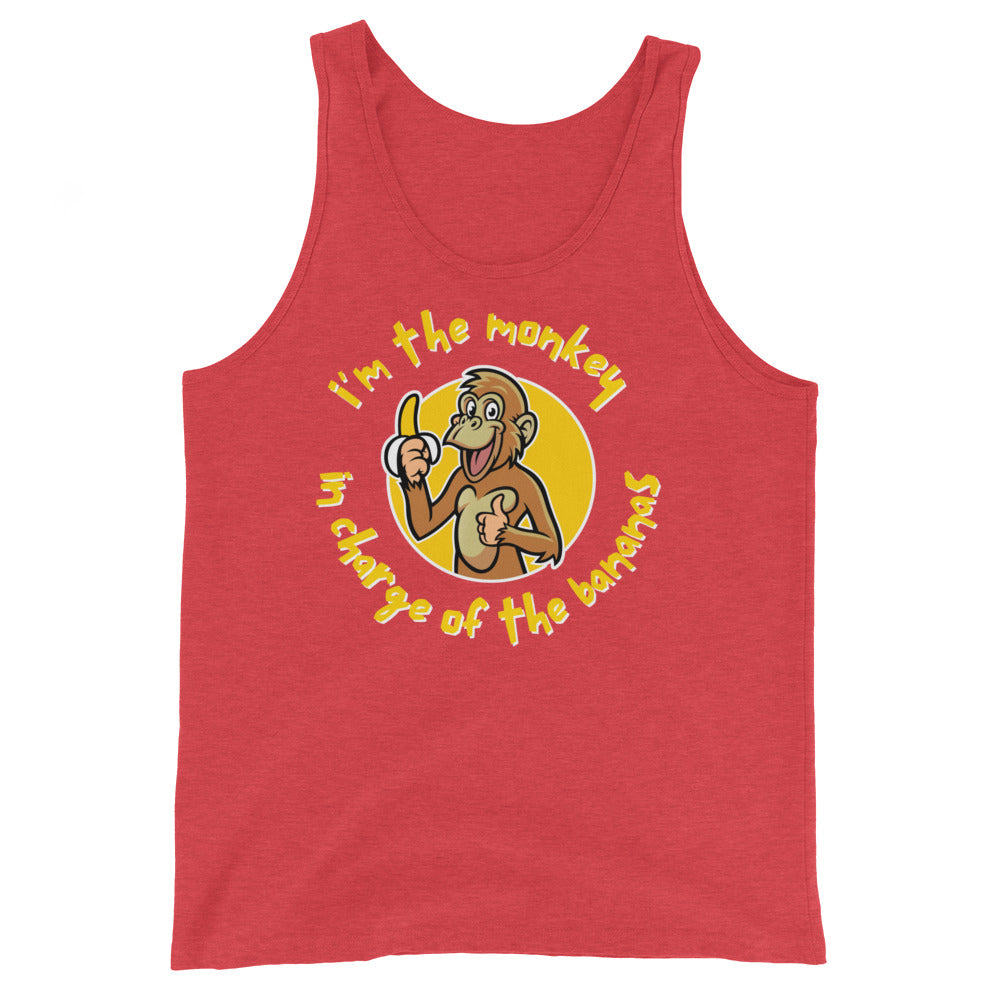 Monkey in Charge - Men's Tank Top
