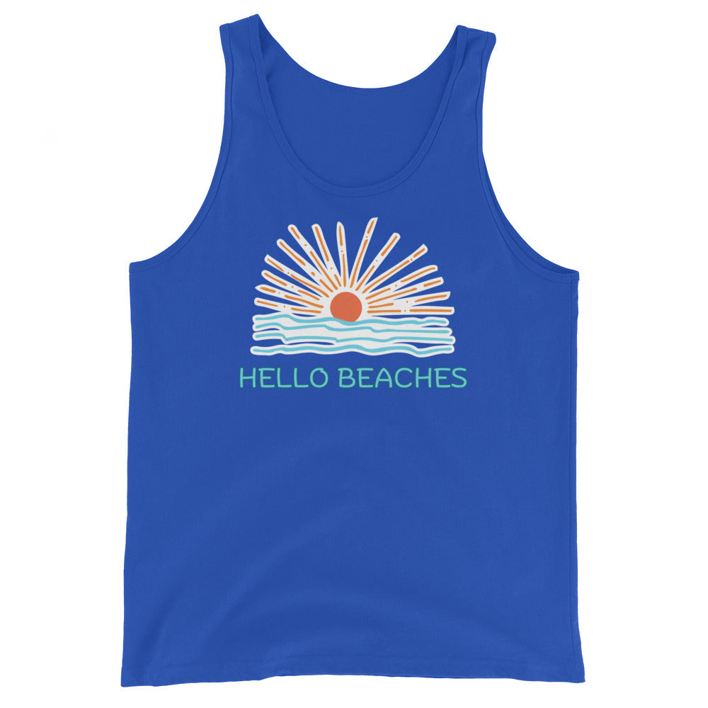 Hello beaches - Men's Tank Top
