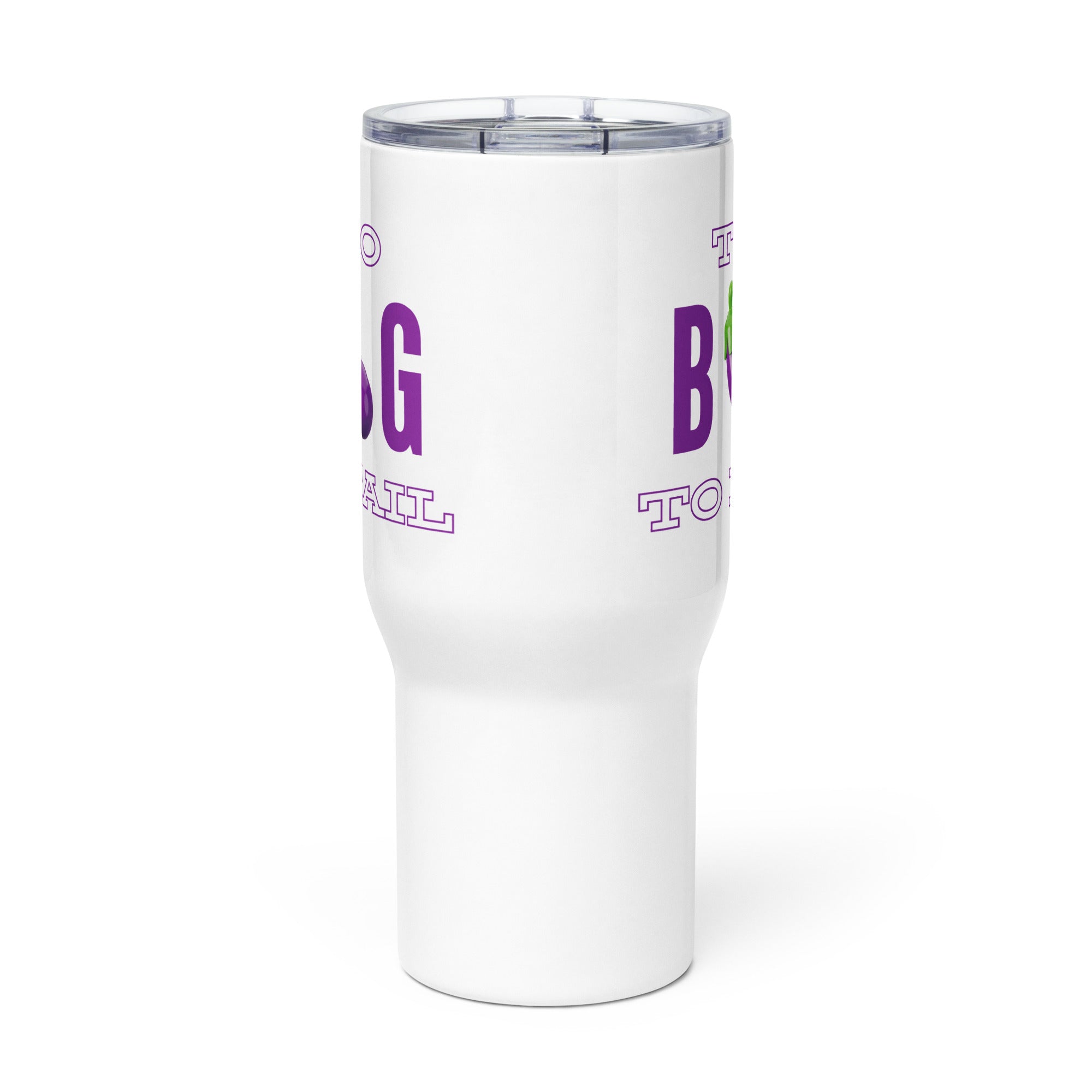 Too big - Travel mug with a handle