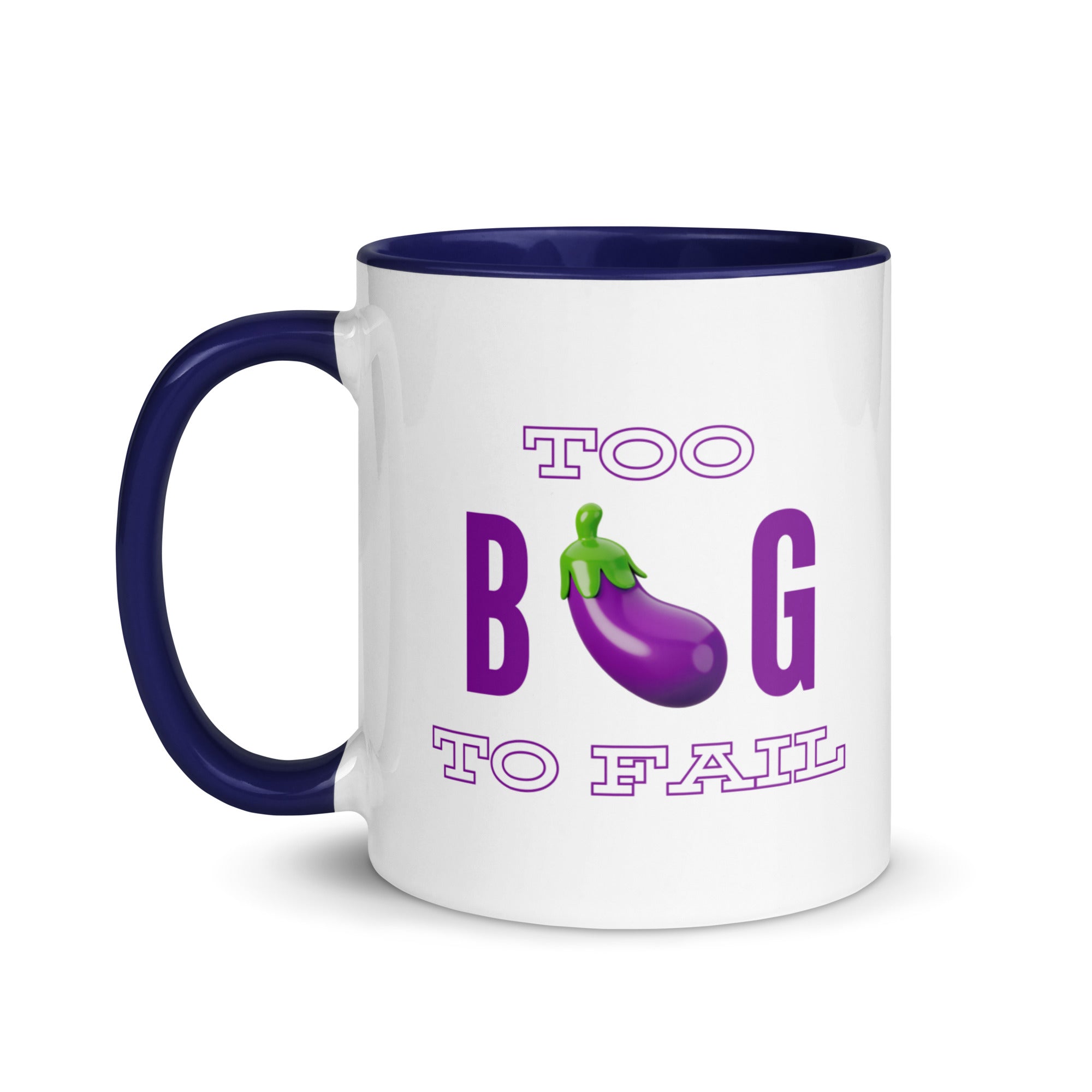 Too big - Mug with Color Inside