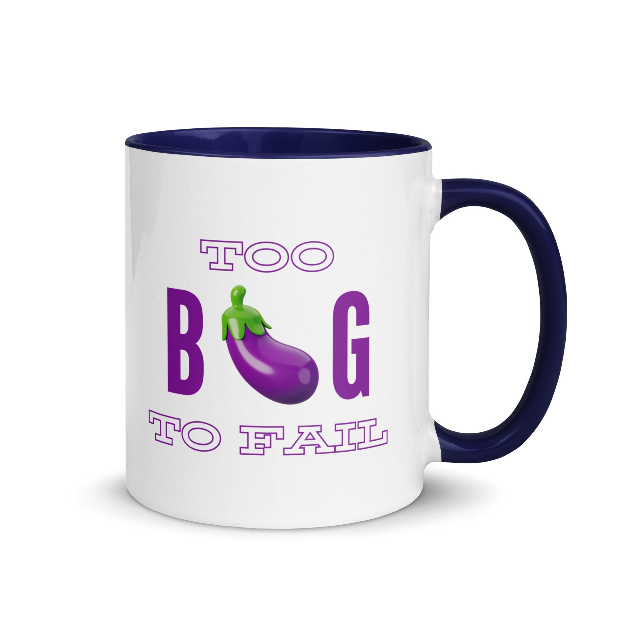 Too big - Mug with Color Inside