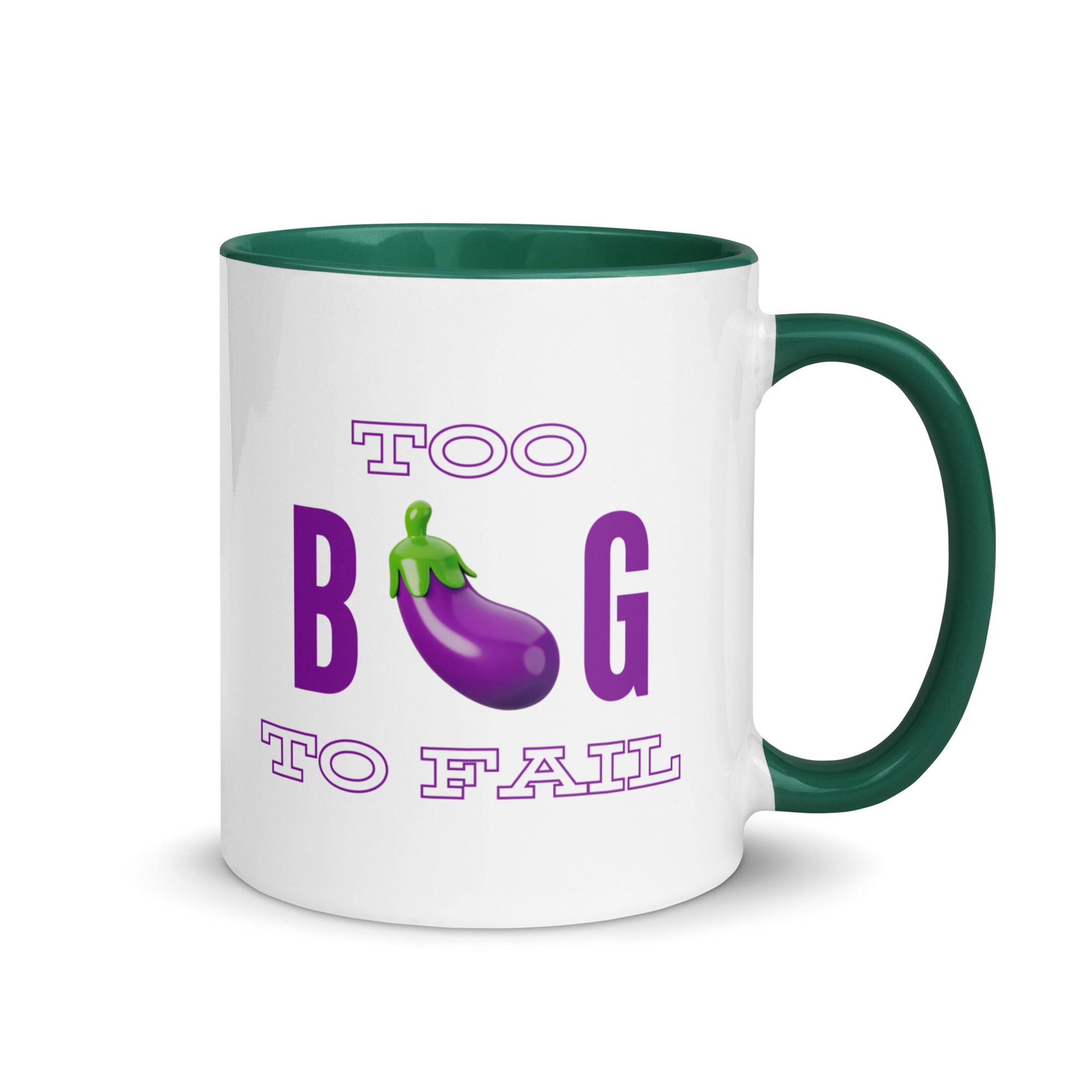 Too big - Mug with Color Inside