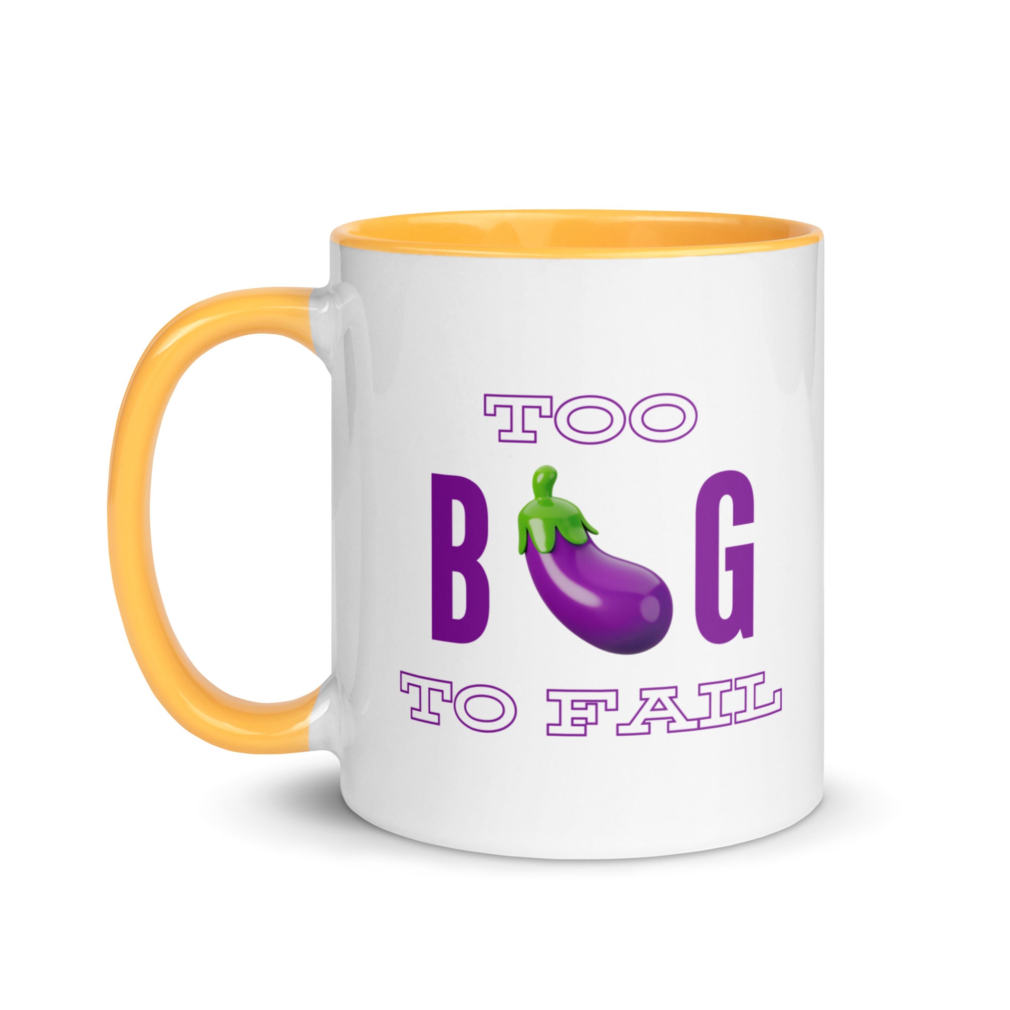 Too big - Mug with Color Inside