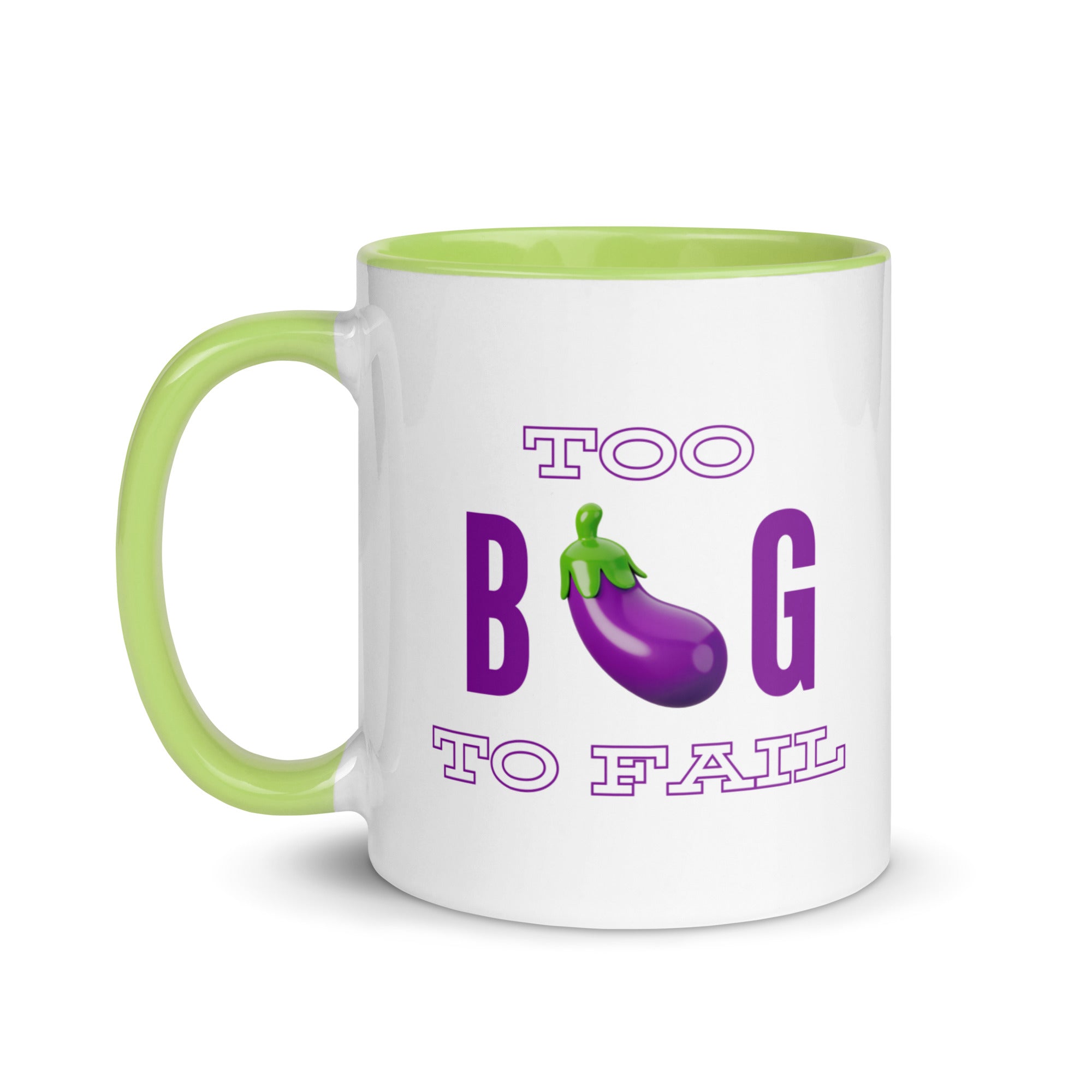 Too big - Mug with Color Inside