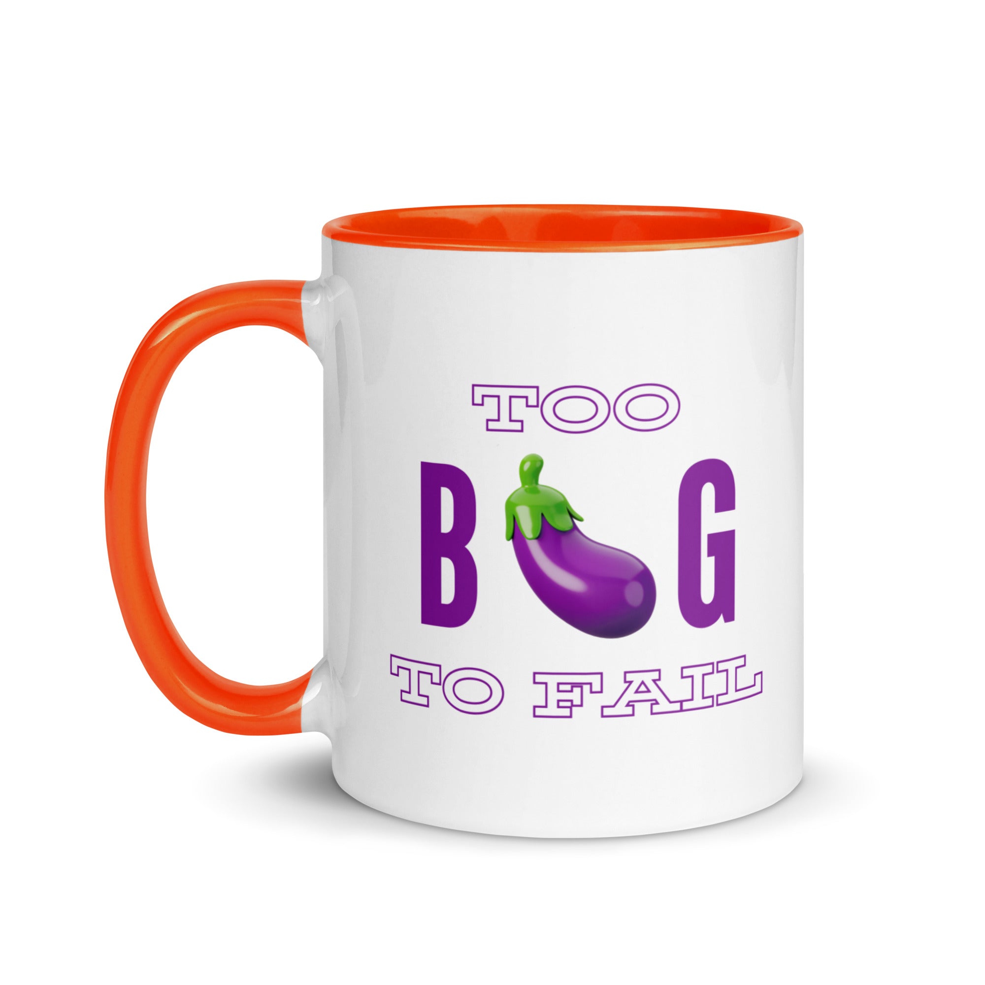 Too big - Mug with Color Inside