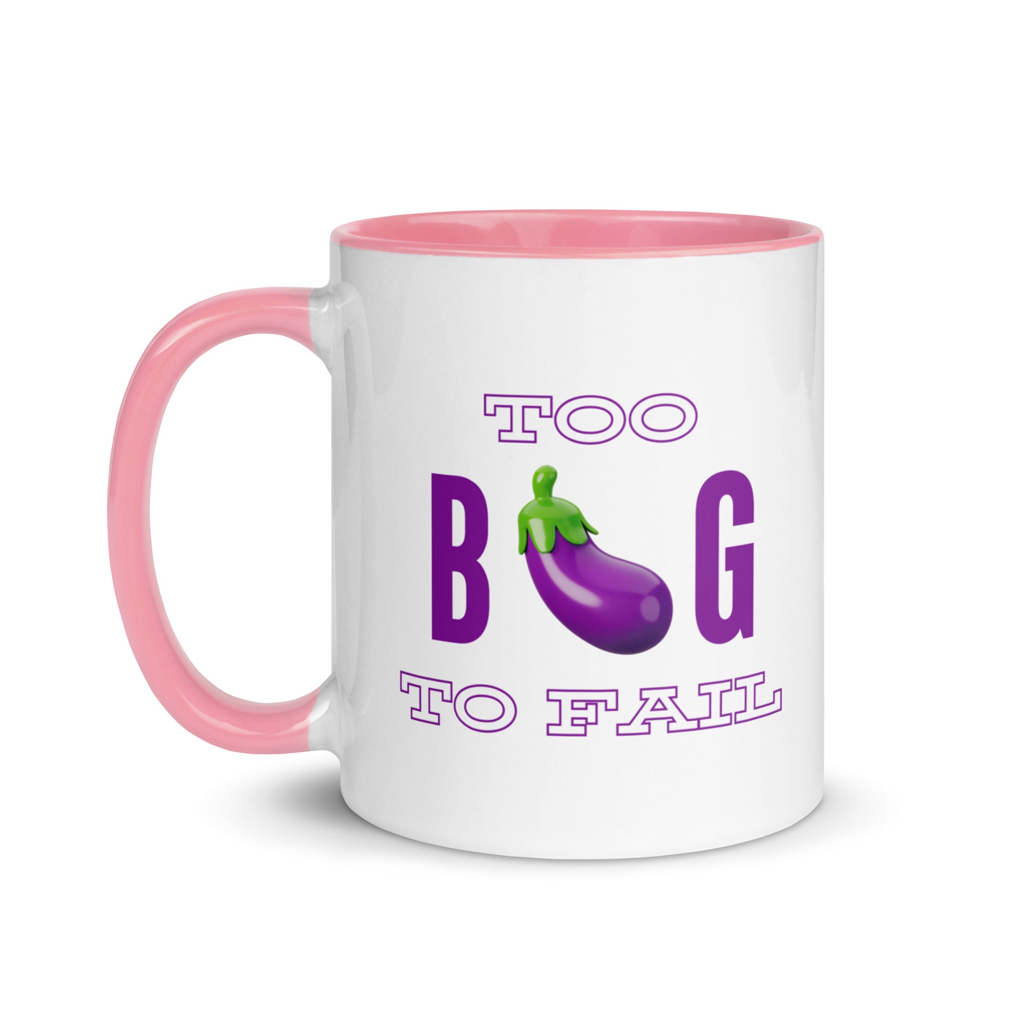 Too big - Mug with Color Inside