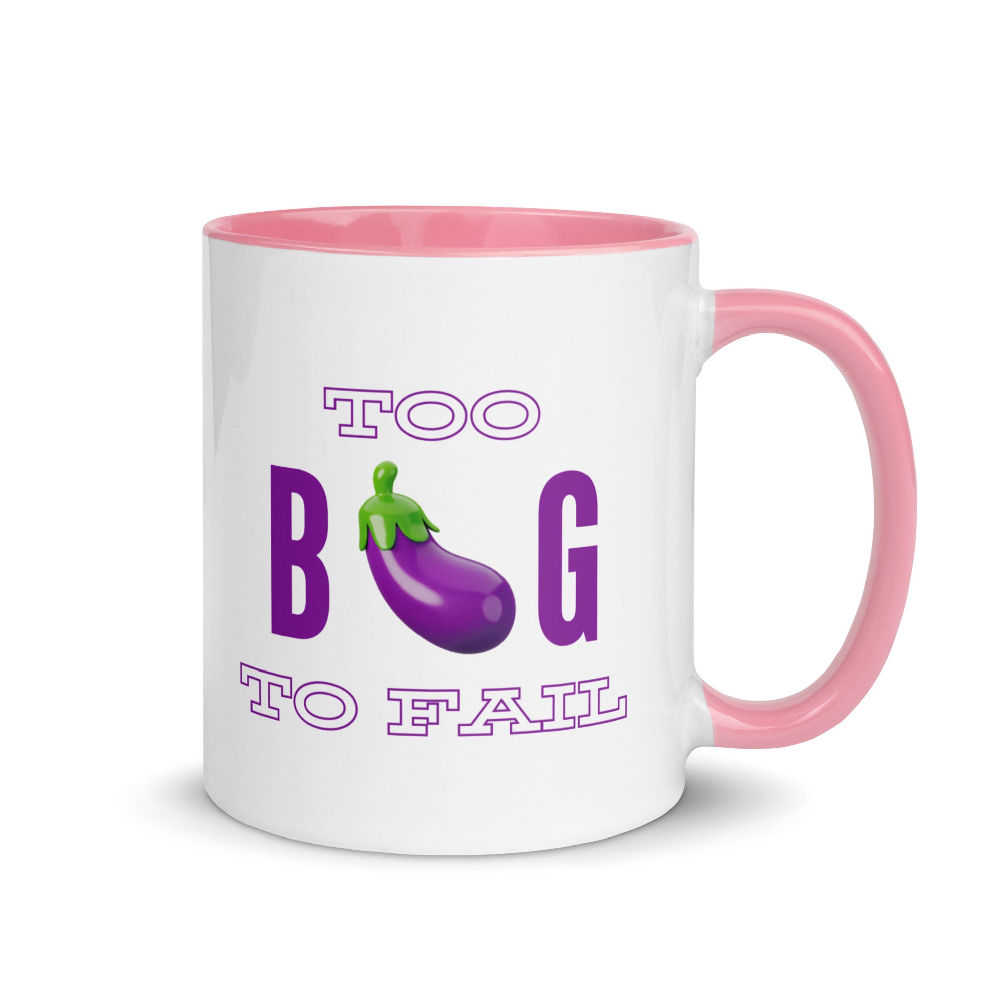 Too big - Mug with Color Inside