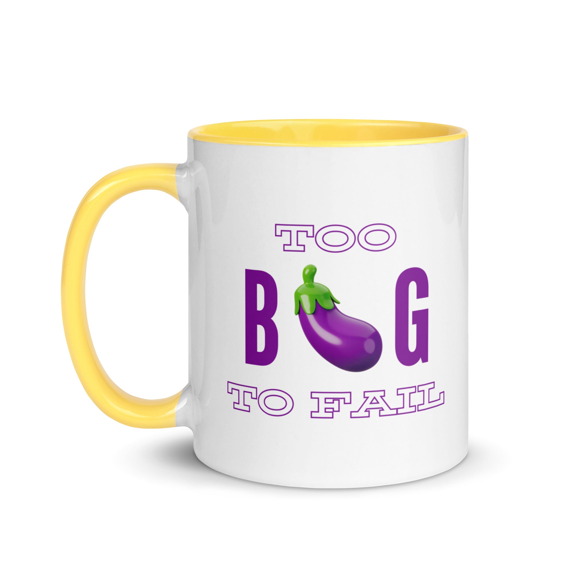 Too big - Mug with Color Inside