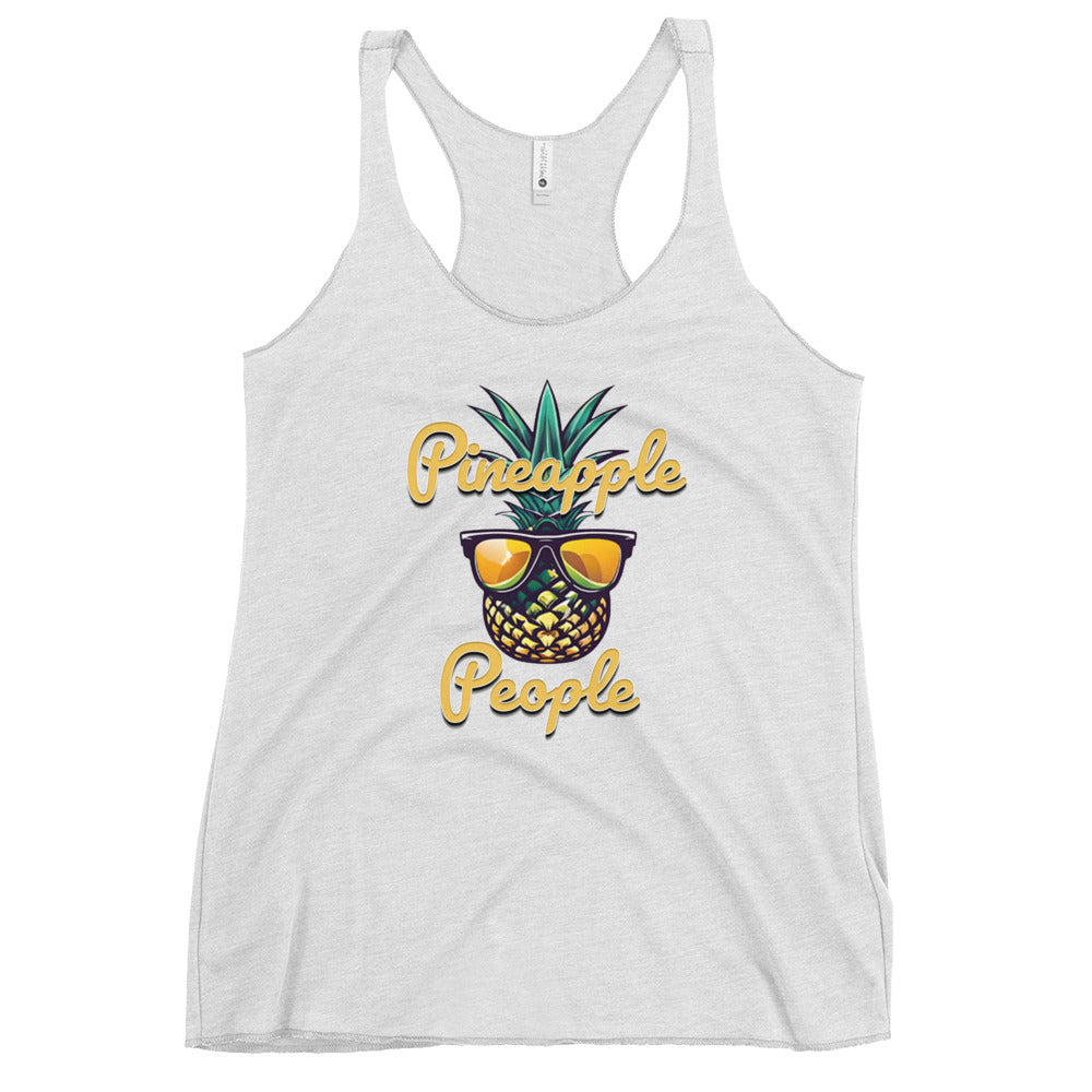 Pineapple People - Women's Racerback Tank