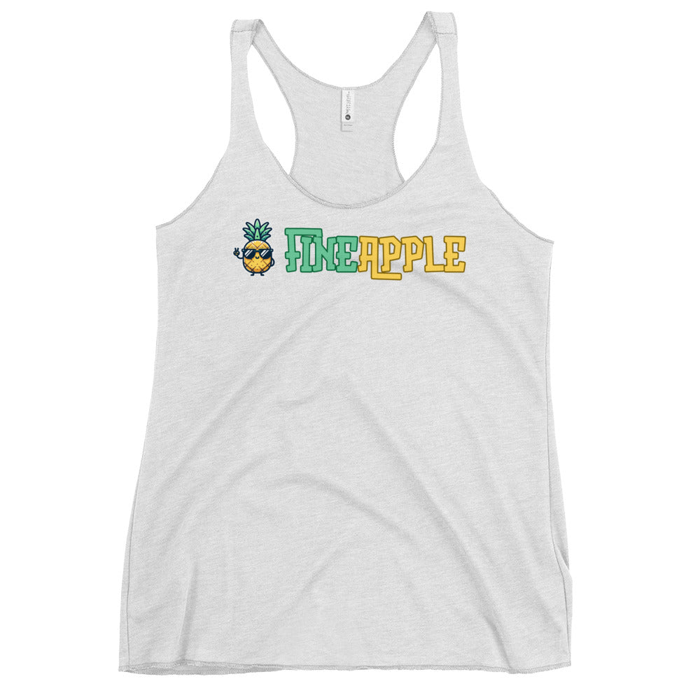 Flirt Fineapple - Women's Racerback Tank