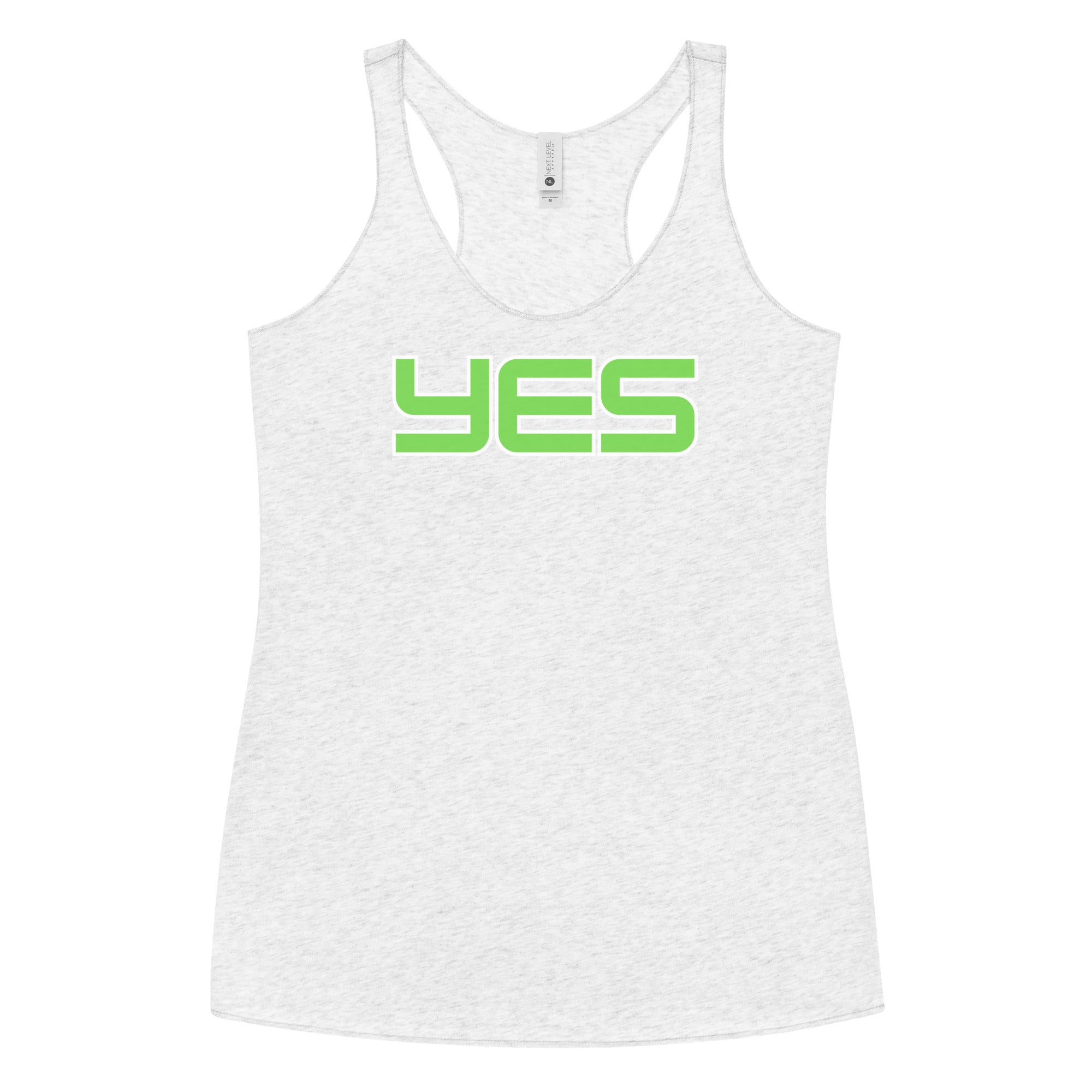 Yes - Women's Racerback Tank