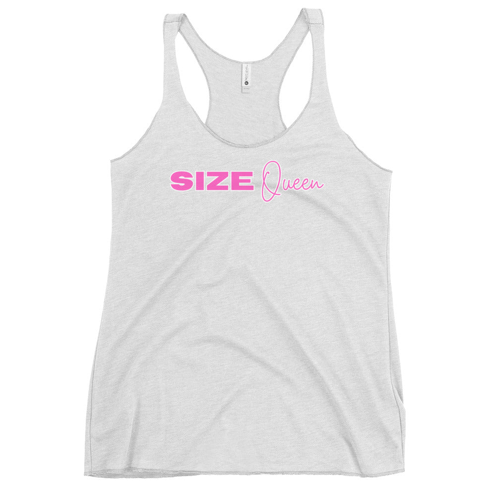 Size Queen - Women's Racerback Tank