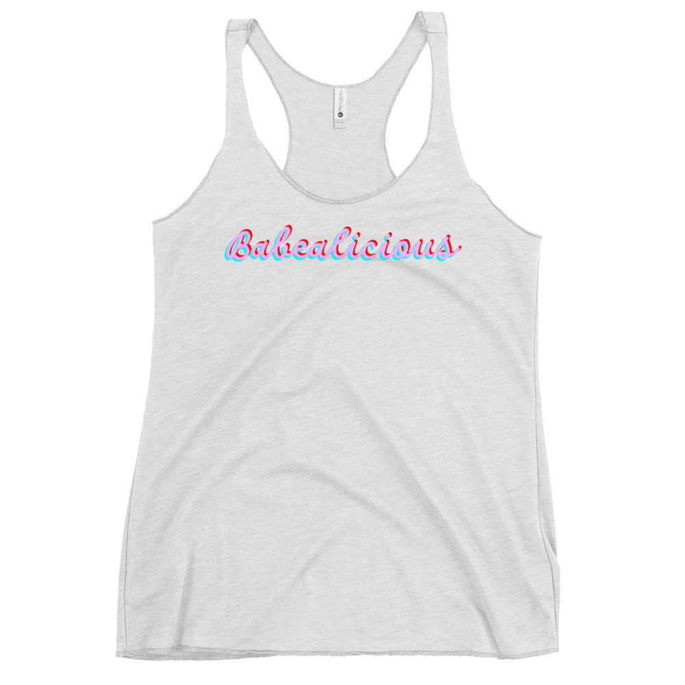 Babealicious - Women's Racerback Tank
