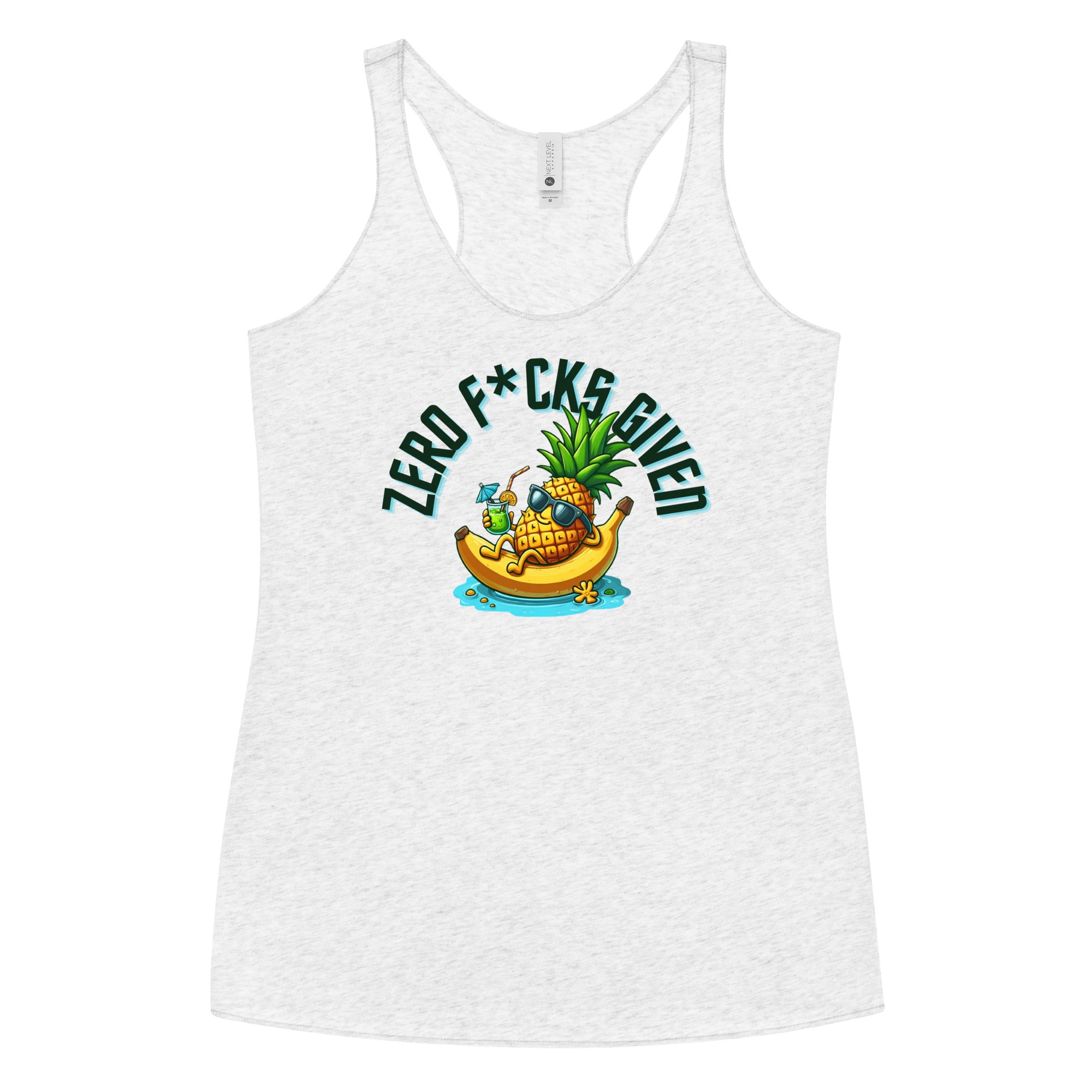 Zero F*cks Given -Women's Racerback Tank