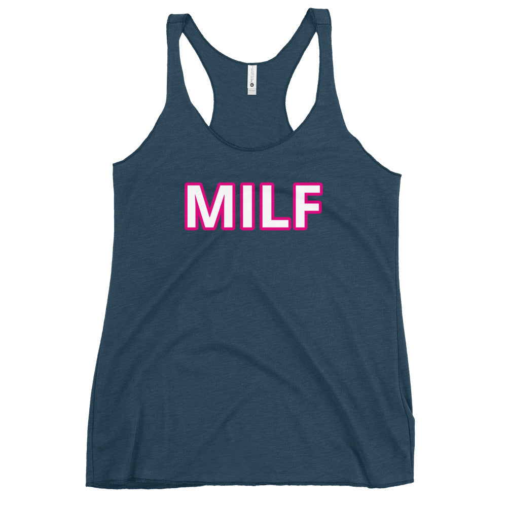 MILF - Women's Racerback Tank