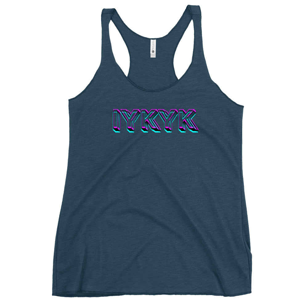 IYKYK - Women's Racerback Tank