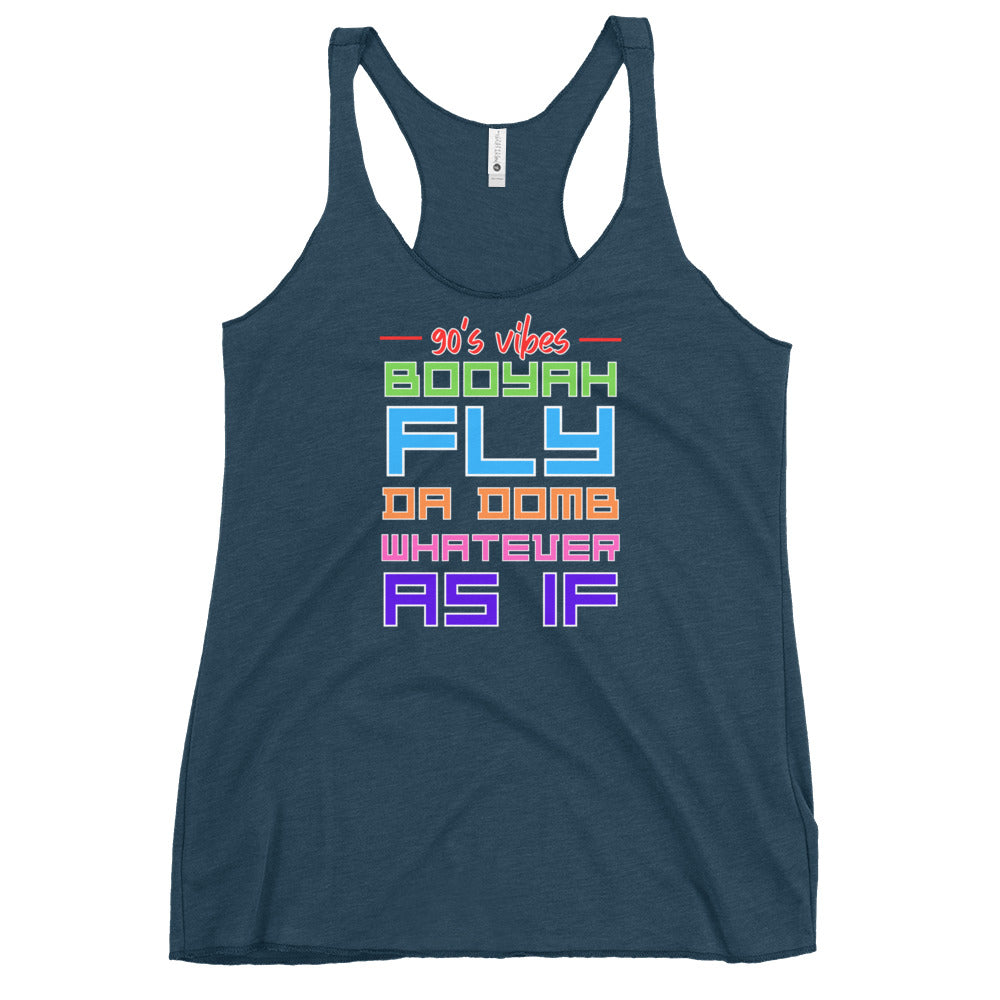 90's - Women's Racerback Tank