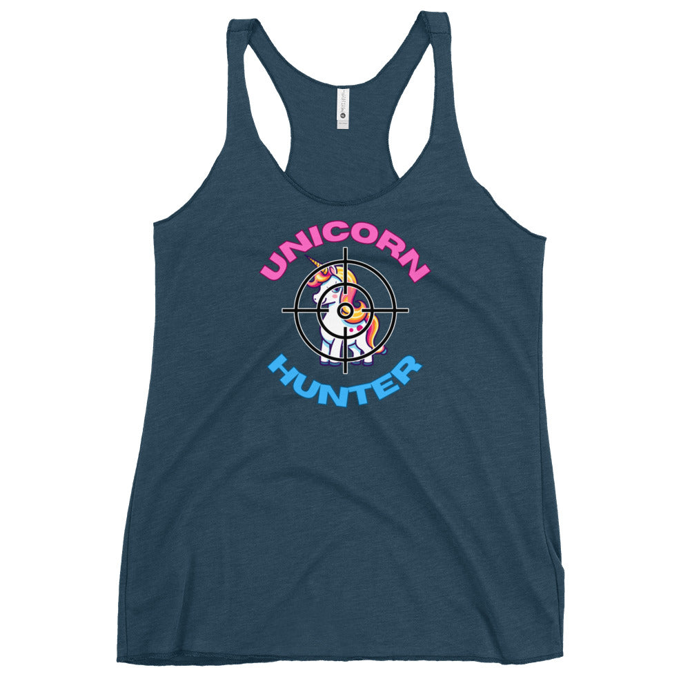 Unicorn hunter - Women's Racerback Tank