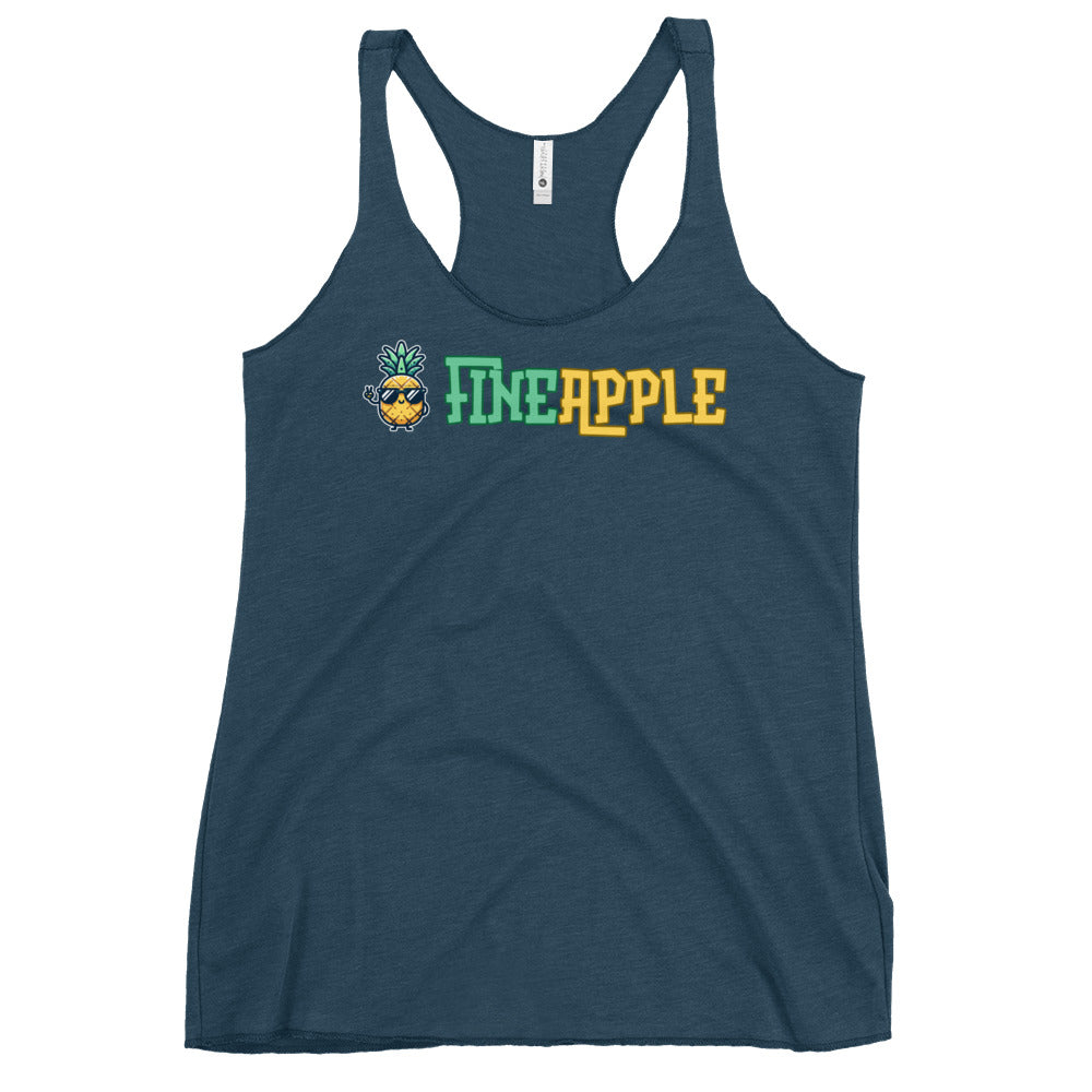 Flirt Fineapple - Women's Racerback Tank