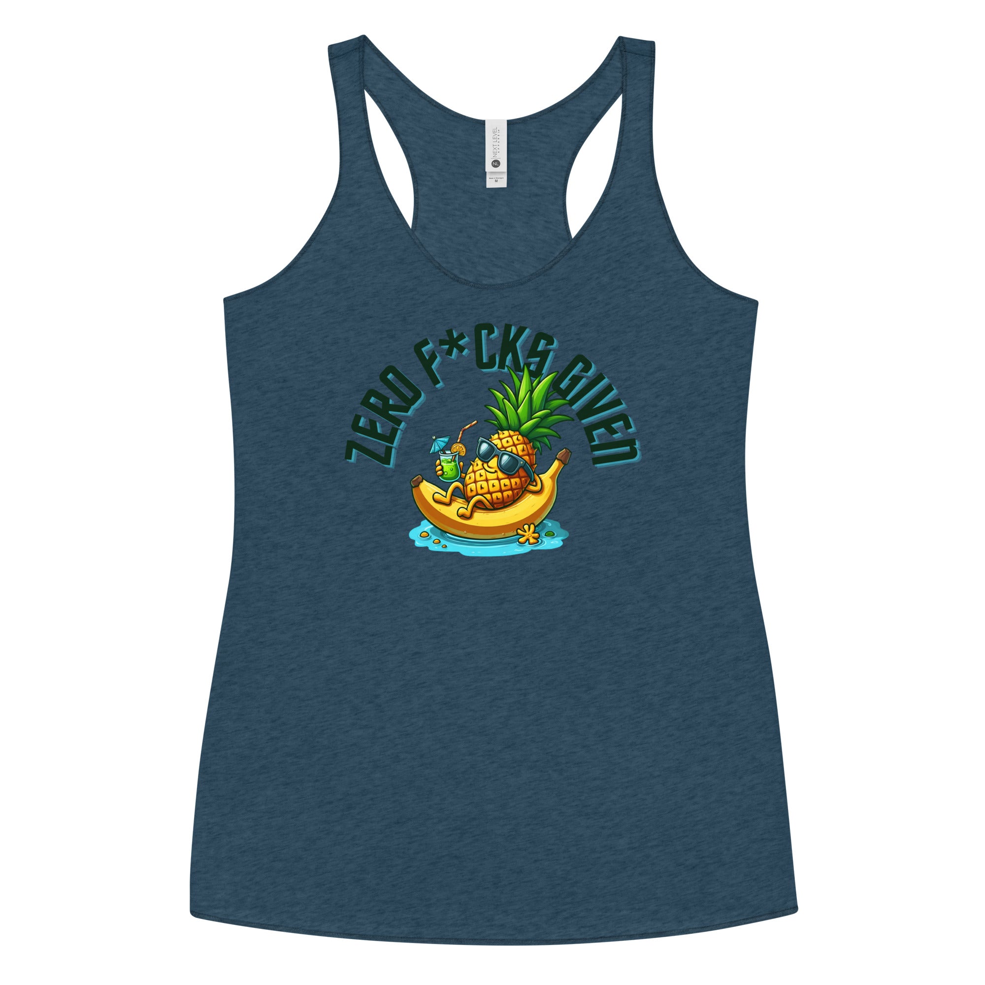 Zero F*cks Given -Women's Racerback Tank