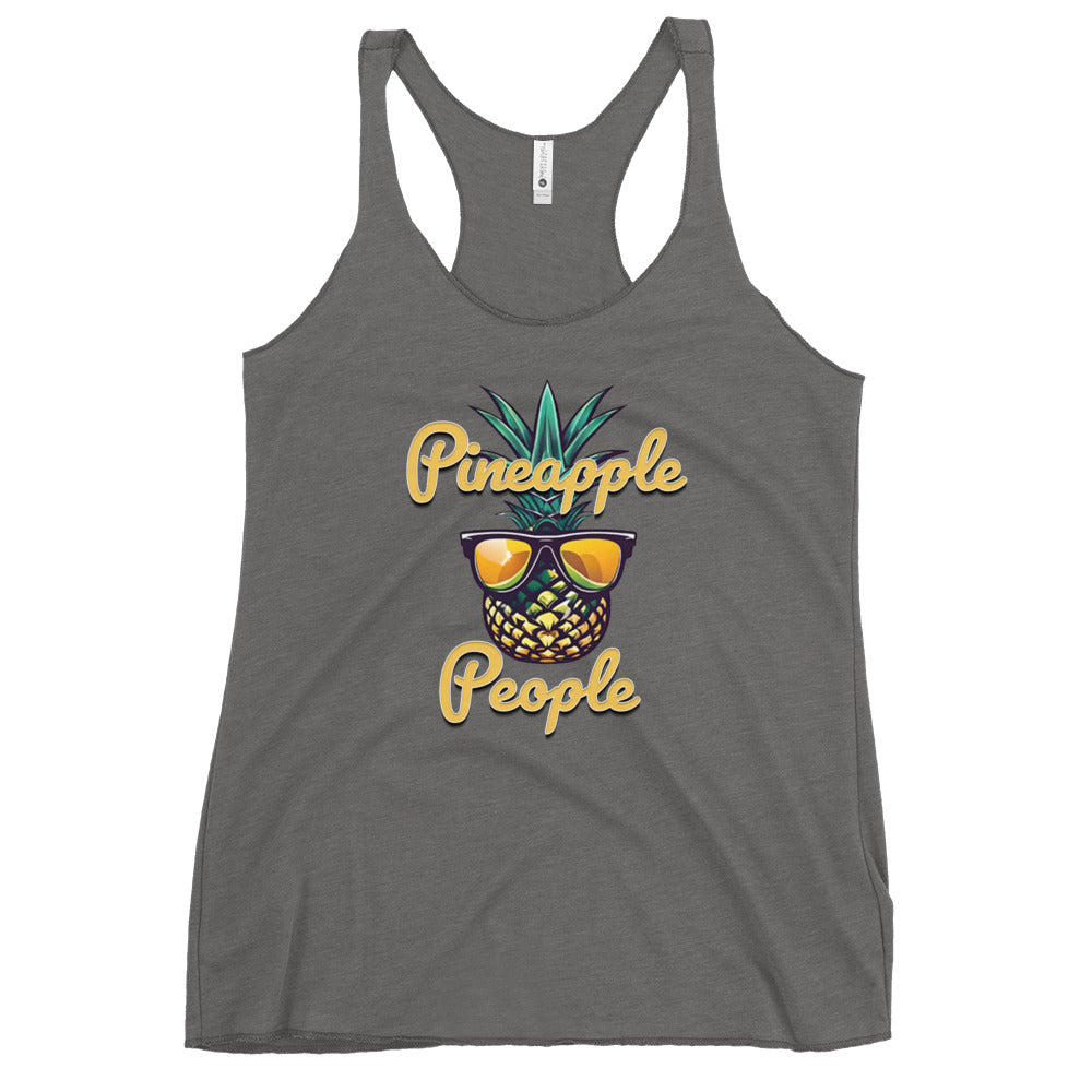 Pineapple People - Women's Racerback Tank