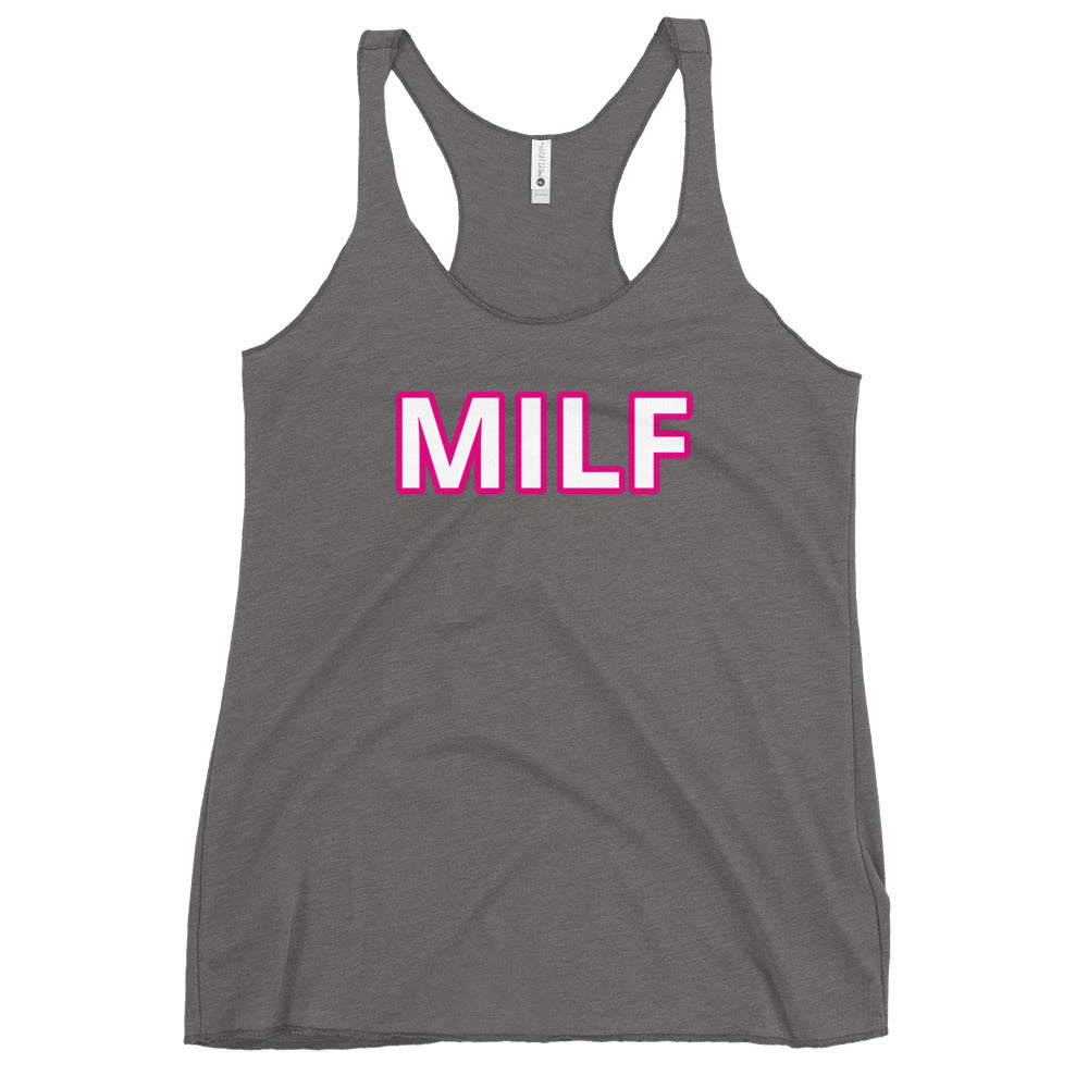 MILF - Women's Racerback Tank