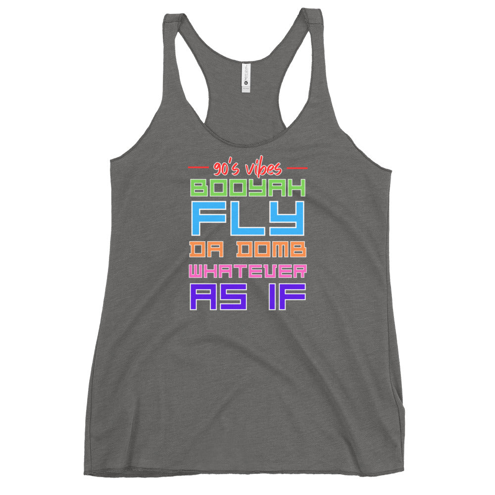 90's - Women's Racerback Tank