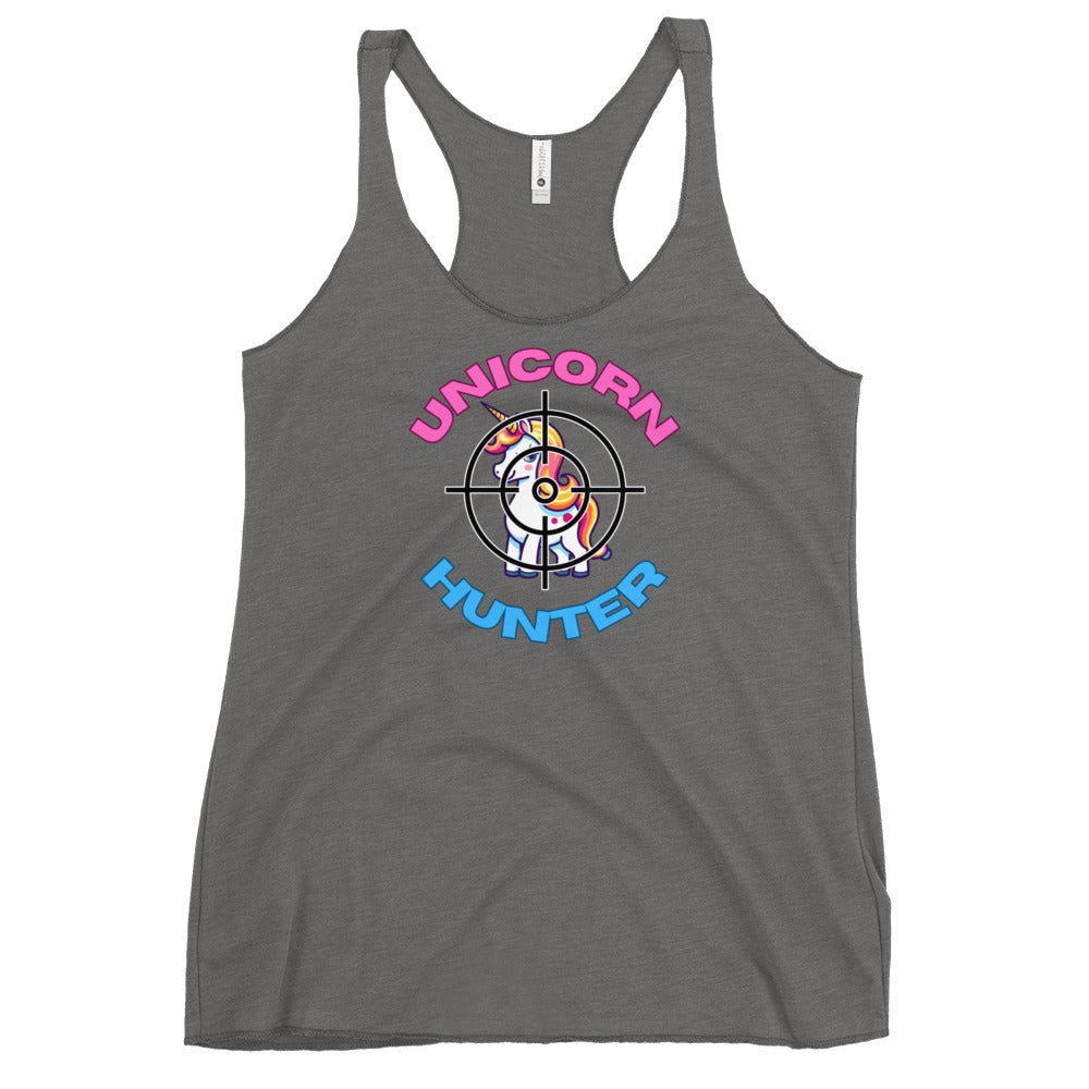 Unicorn hunter - Women's Racerback Tank