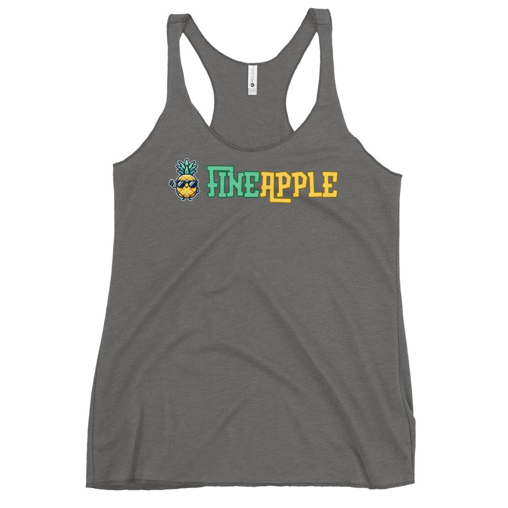 Flirt Fineapple - Women's Racerback Tank