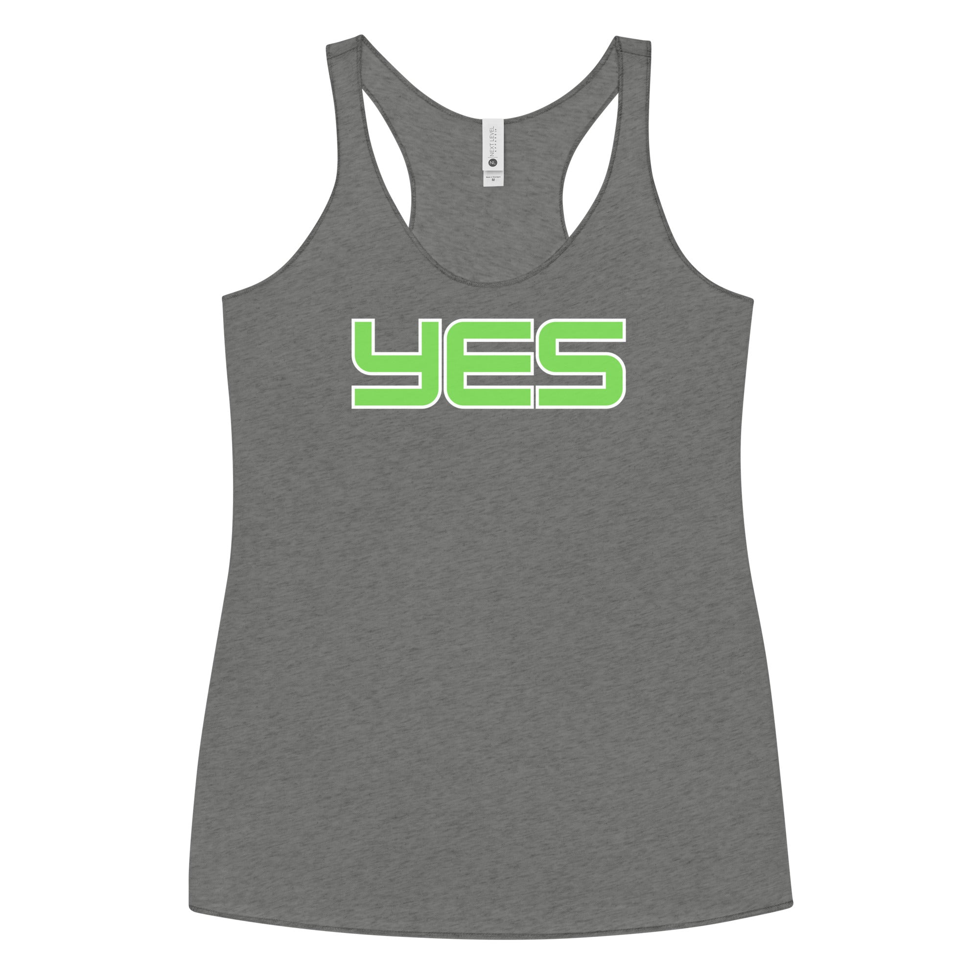 Yes - Women's Racerback Tank