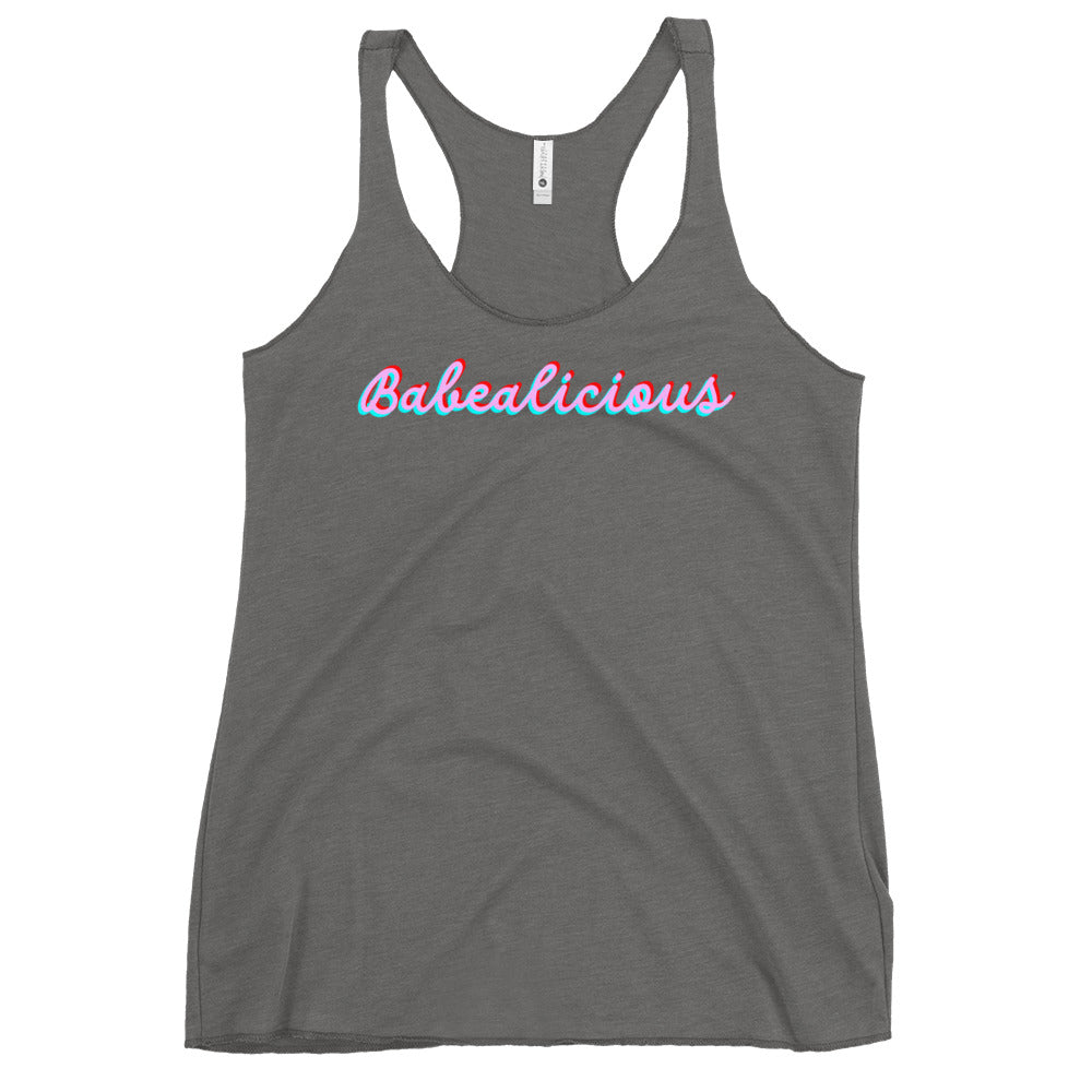 Babealicious - Women's Racerback Tank