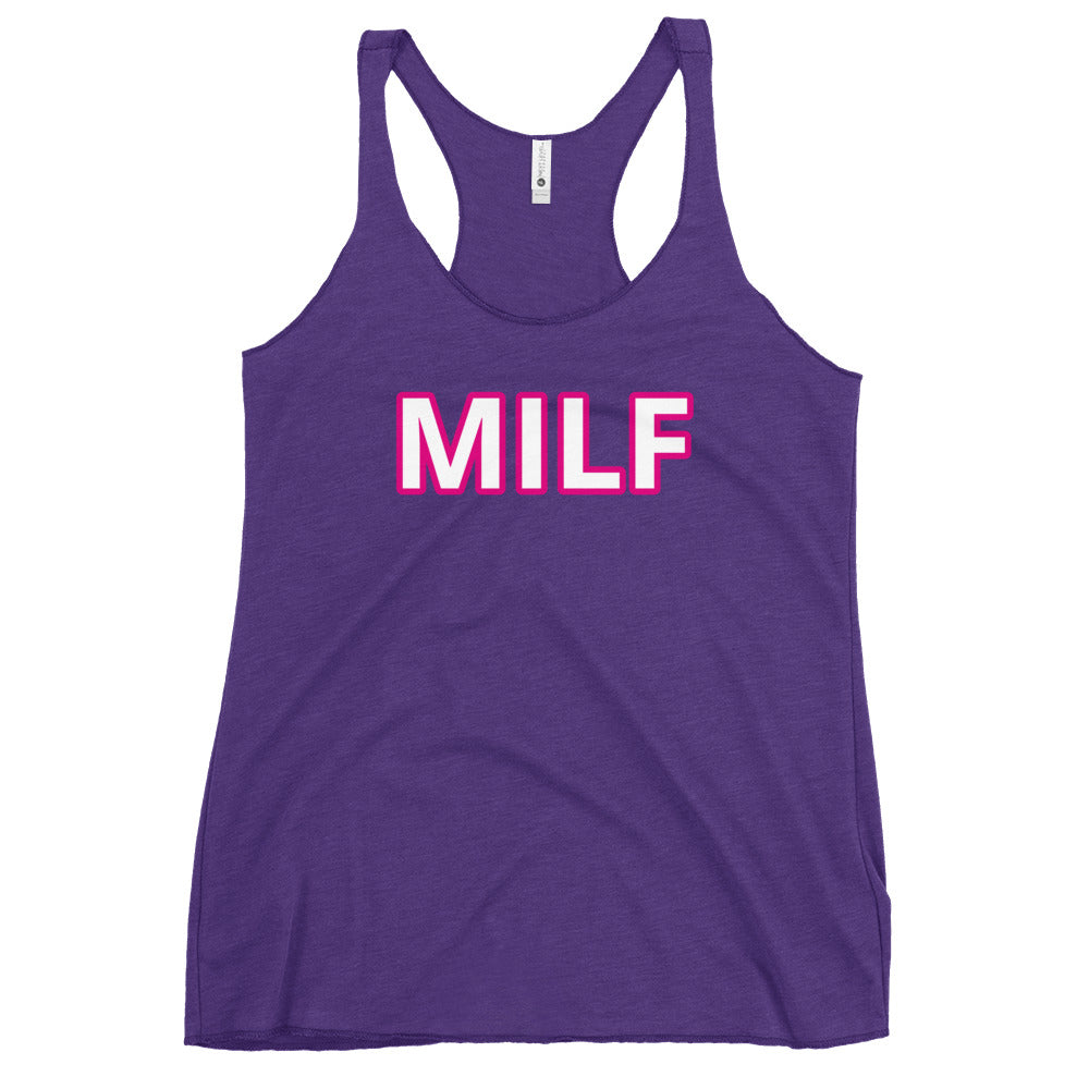 MILF - Women's Racerback Tank