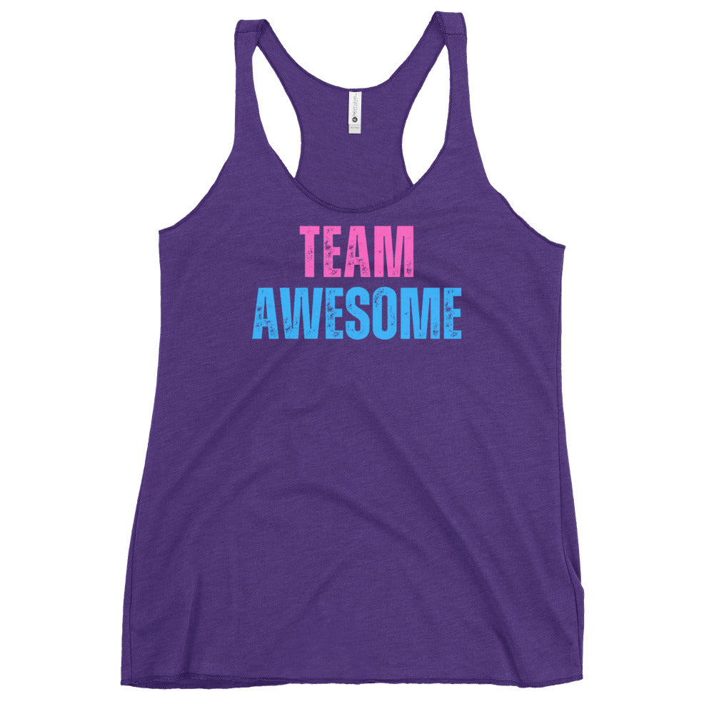 Team Awesome - Women's Racerback Tank