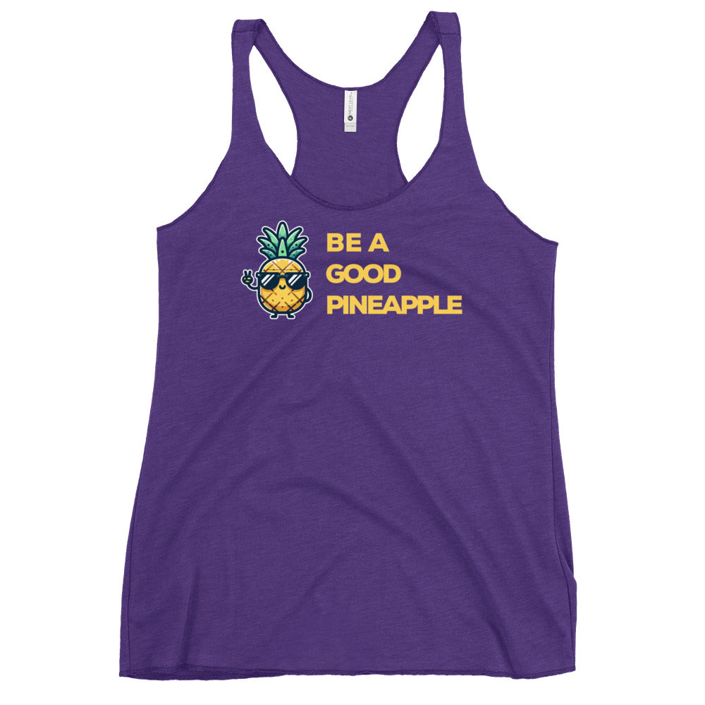 Flirt Good Pineapple - Women's Racerback Tank