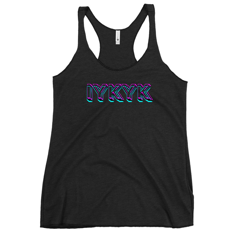 IYKYK - Women's Racerback Tank