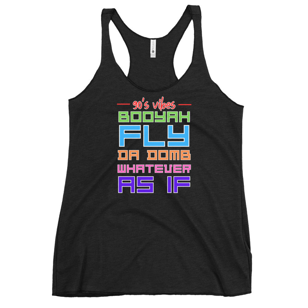 90's - Women's Racerback Tank