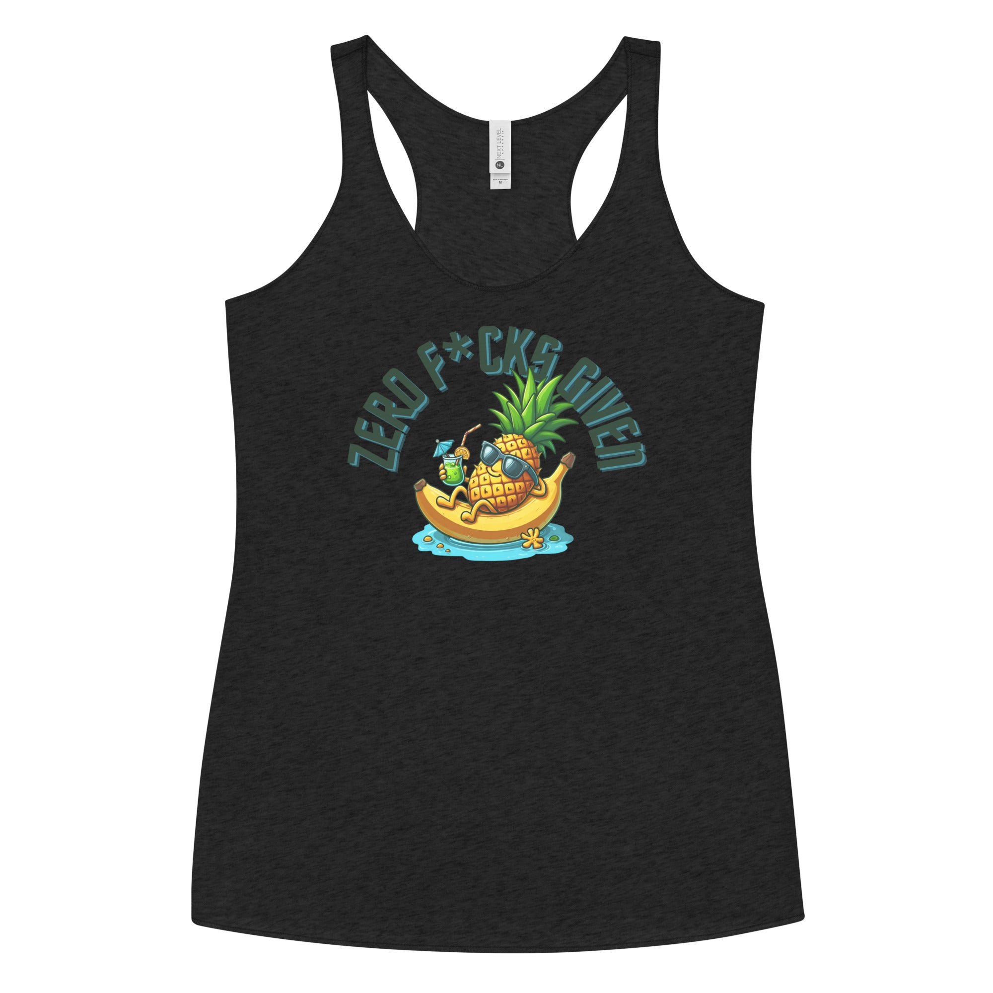 Zero F*cks Given -Women's Racerback Tank