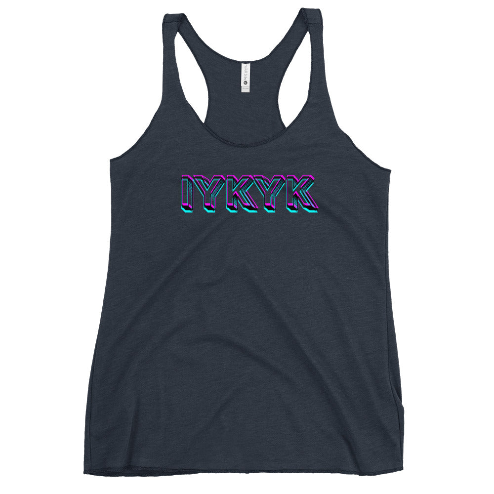 IYKYK - Women's Racerback Tank