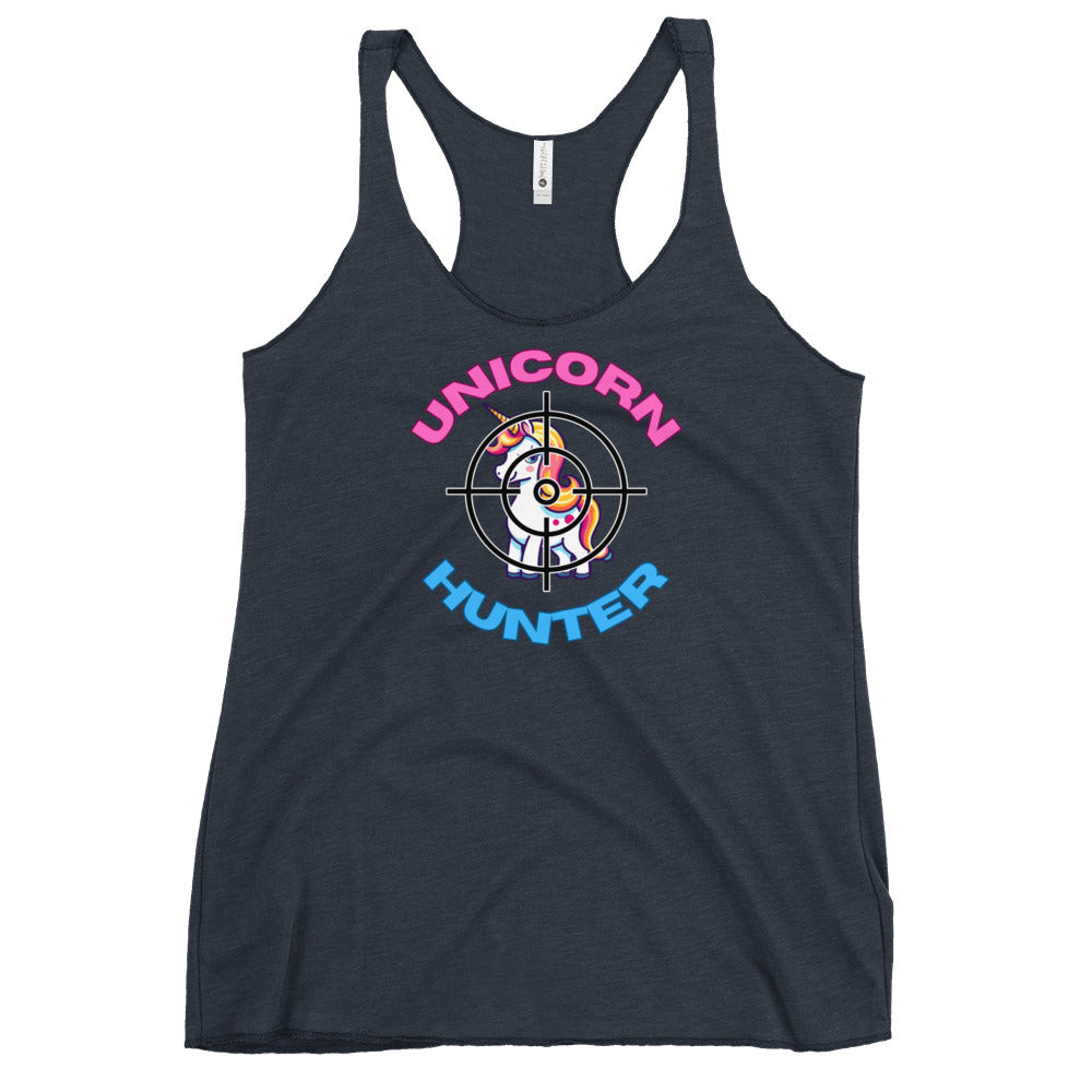 Unicorn hunter - Women's Racerback Tank