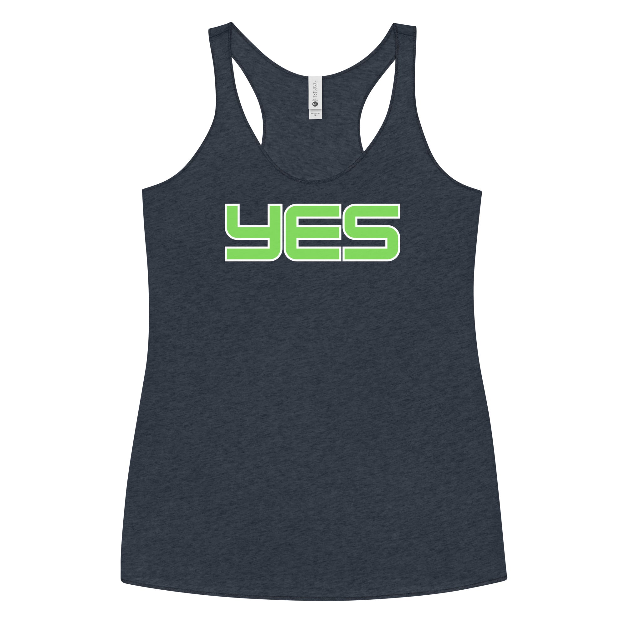 Yes - Women's Racerback Tank